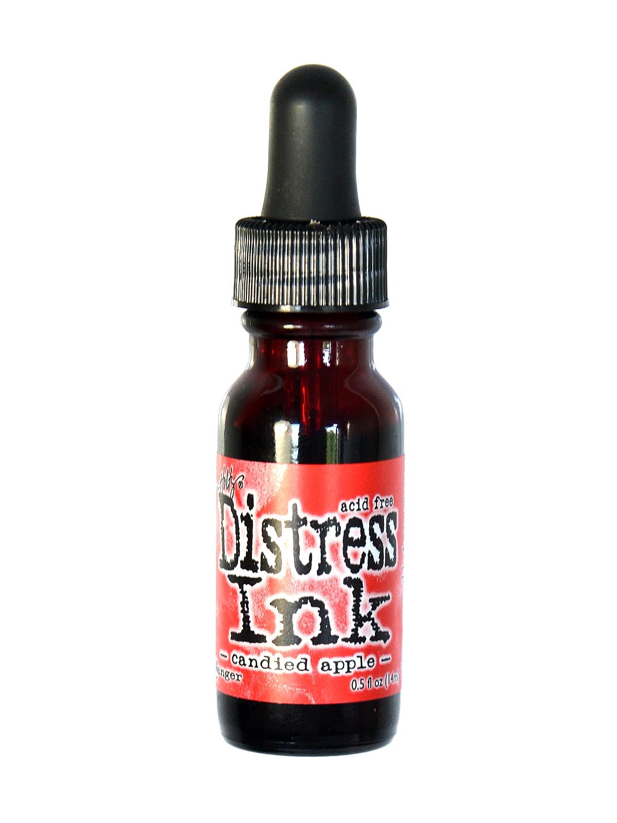 Tim Holtz Distress Ink candied apple 0.5 oz. reinker bottle