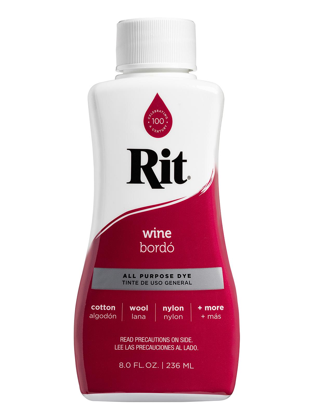 Dyes wine liquid 8 oz. bottle