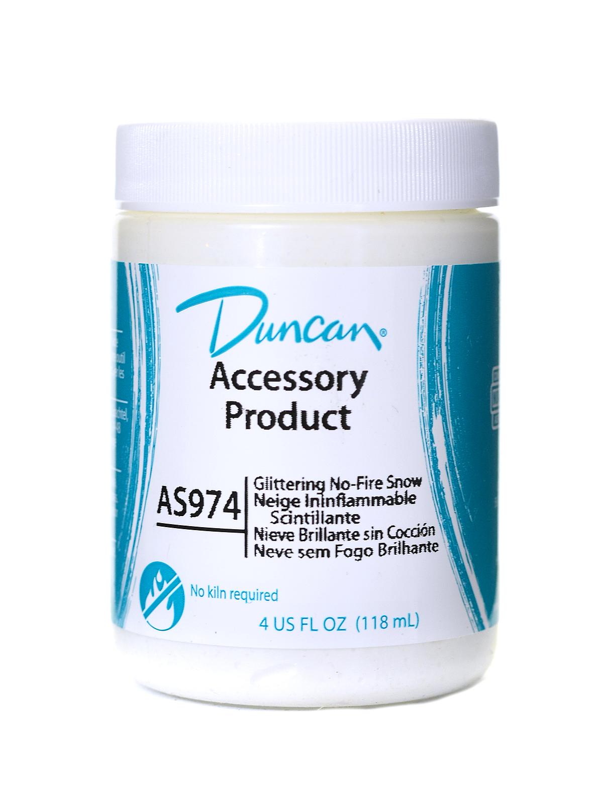 Accessory Products As974 Glittering No-fire Snow 4 Oz.