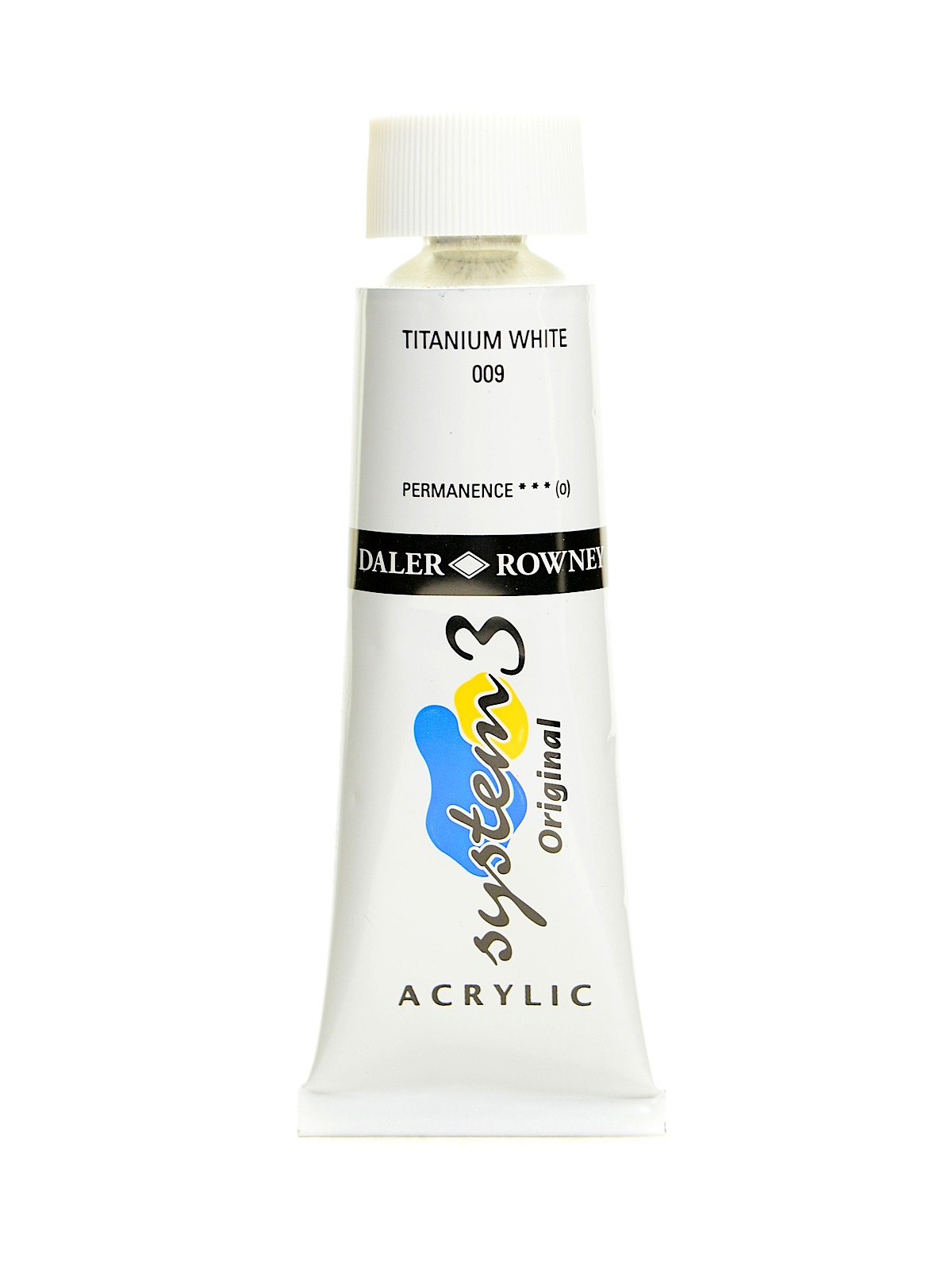 System 3 Acrylic Colour titanium white 59 ml