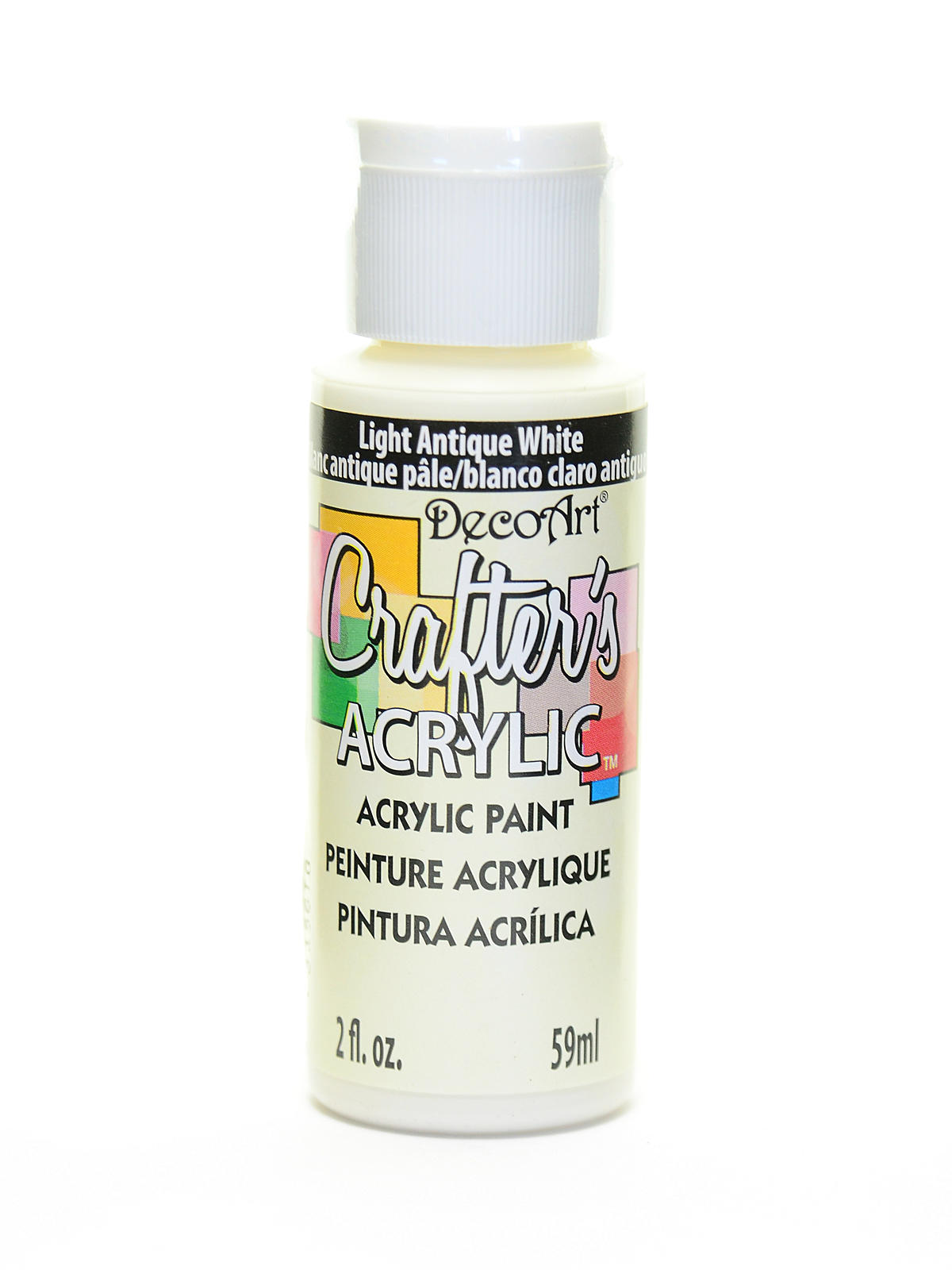 Crafters Acrylic 2 oz light antique white