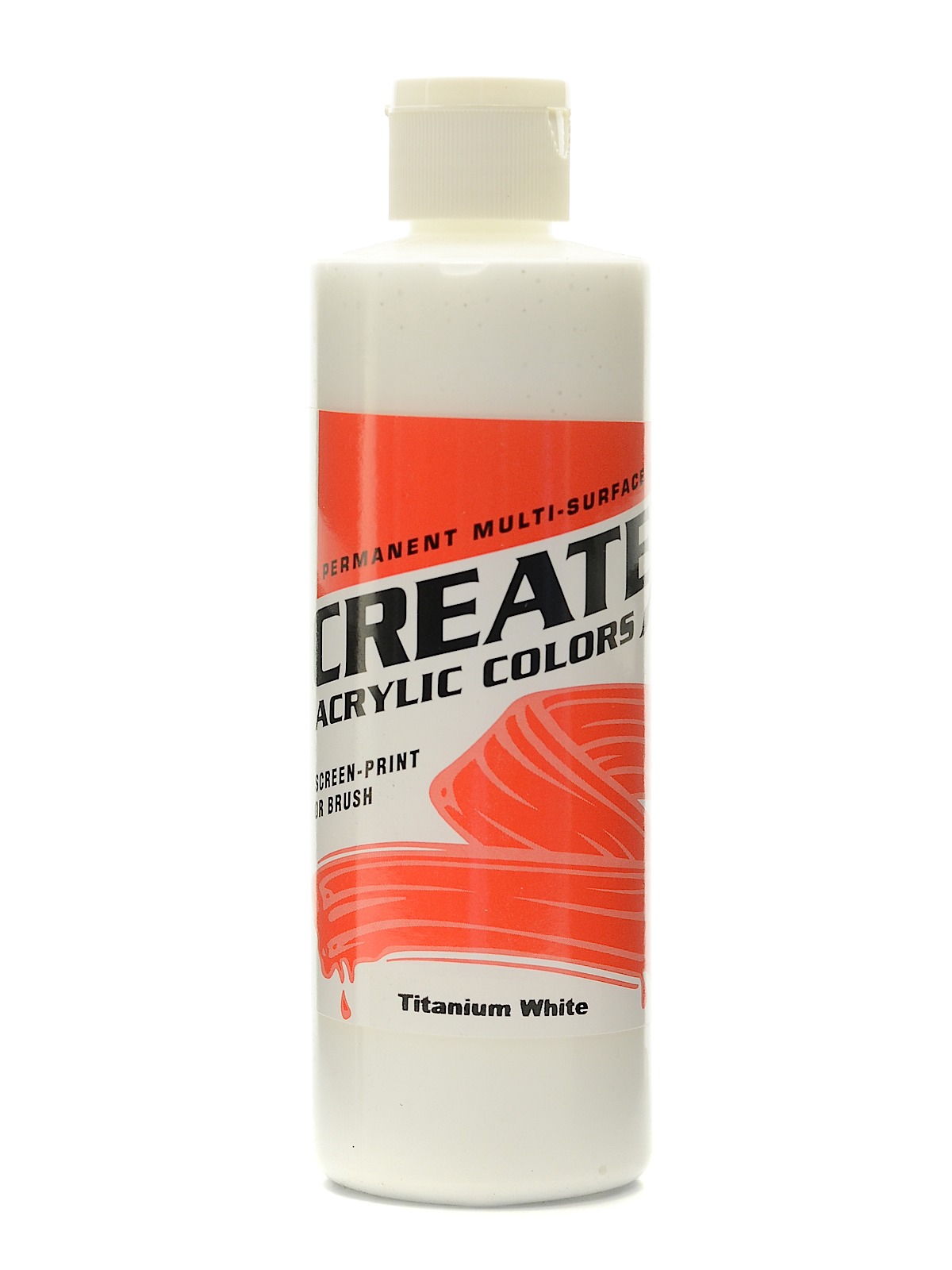 Acrylic Colors titanium white 8 oz.