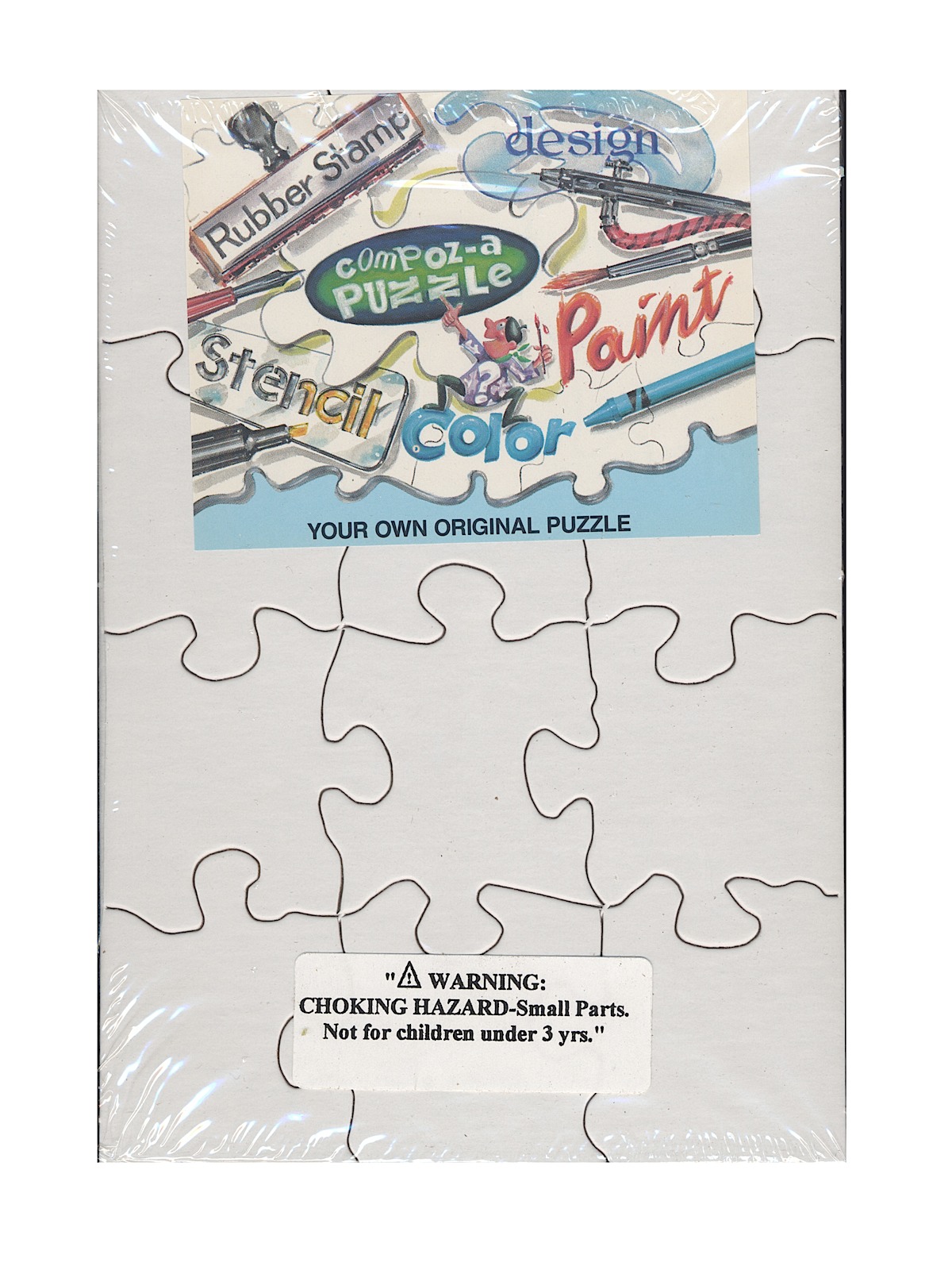 Blank Puzzles 5 1 2 In. X 8 In. 12 Pieces Each Pack Of 8