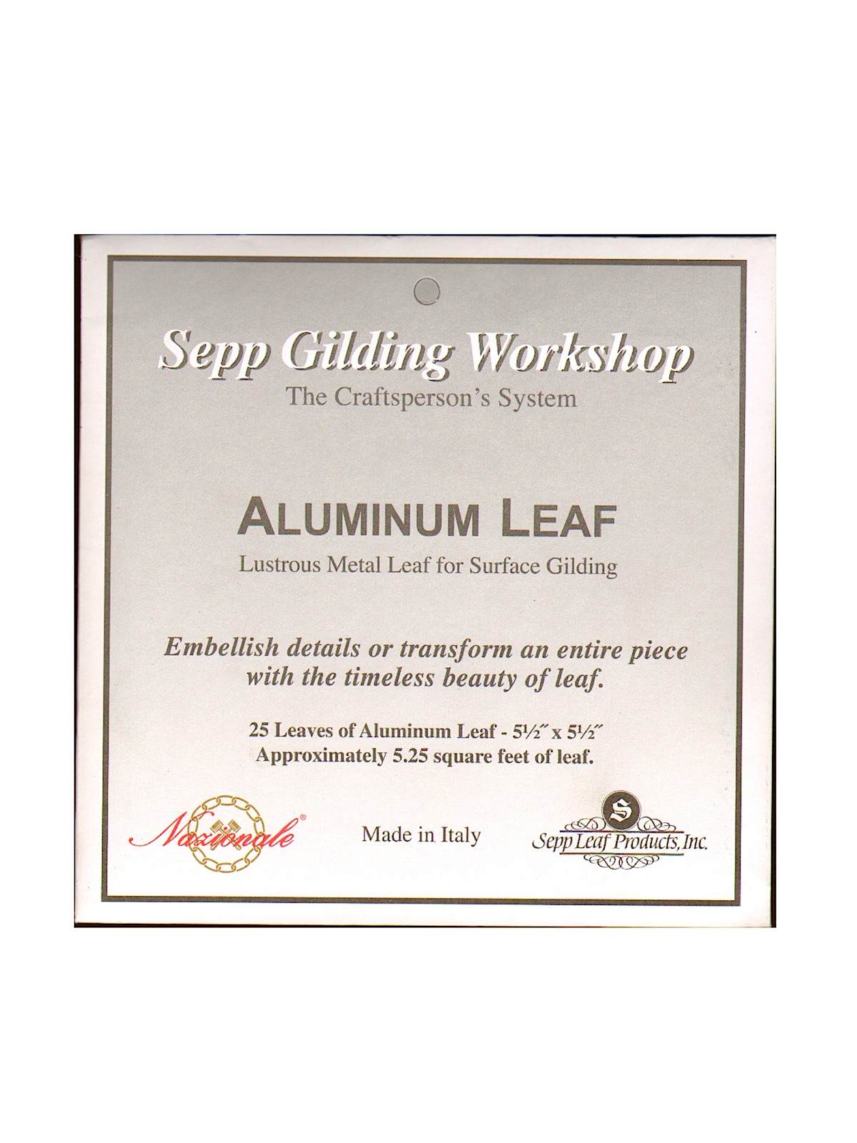Metal Composition Leaf aluminum