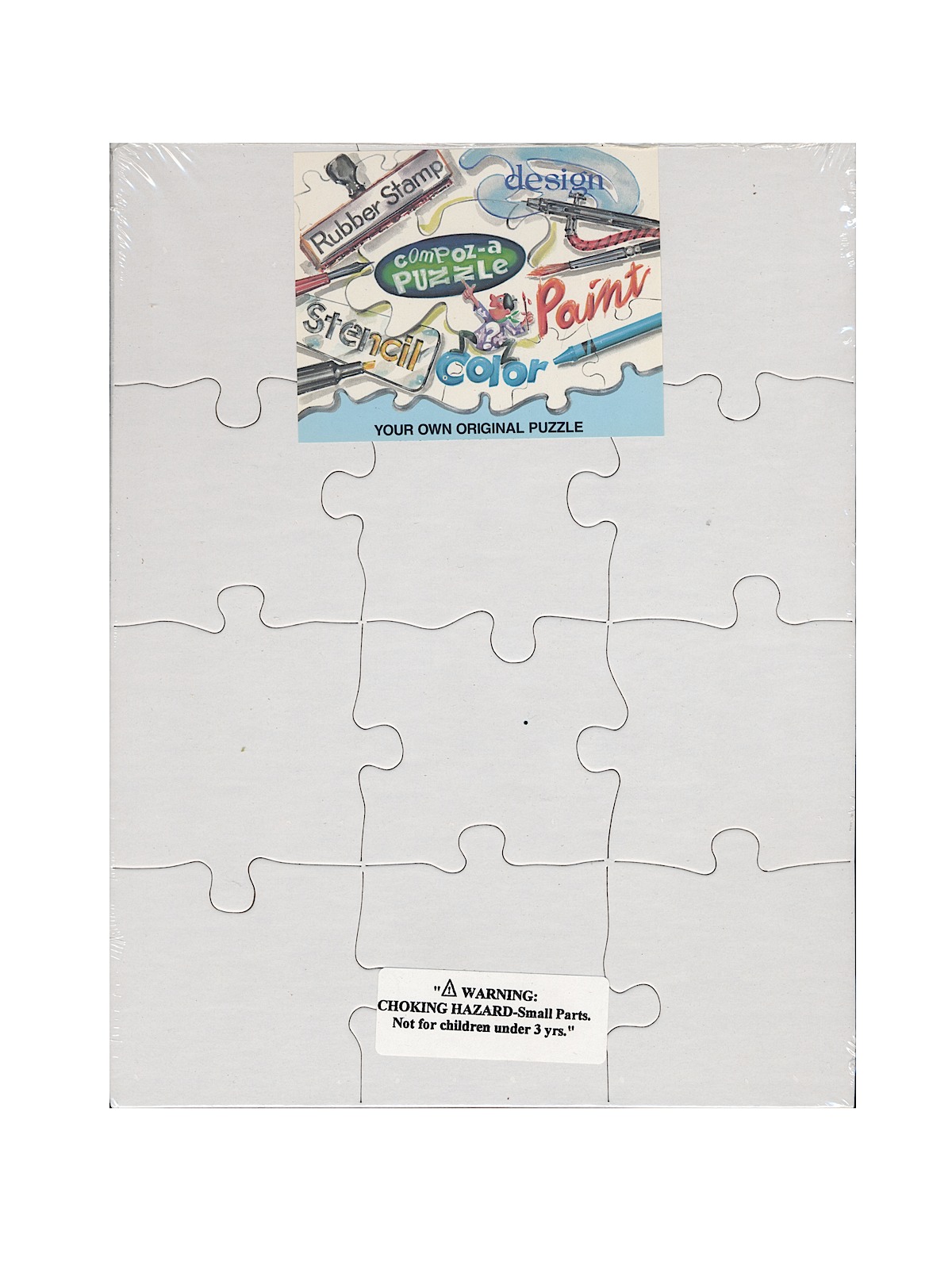 Blank Puzzles 8 1 2 In. X 11 In. 12 Pieces Each Pack Of 4