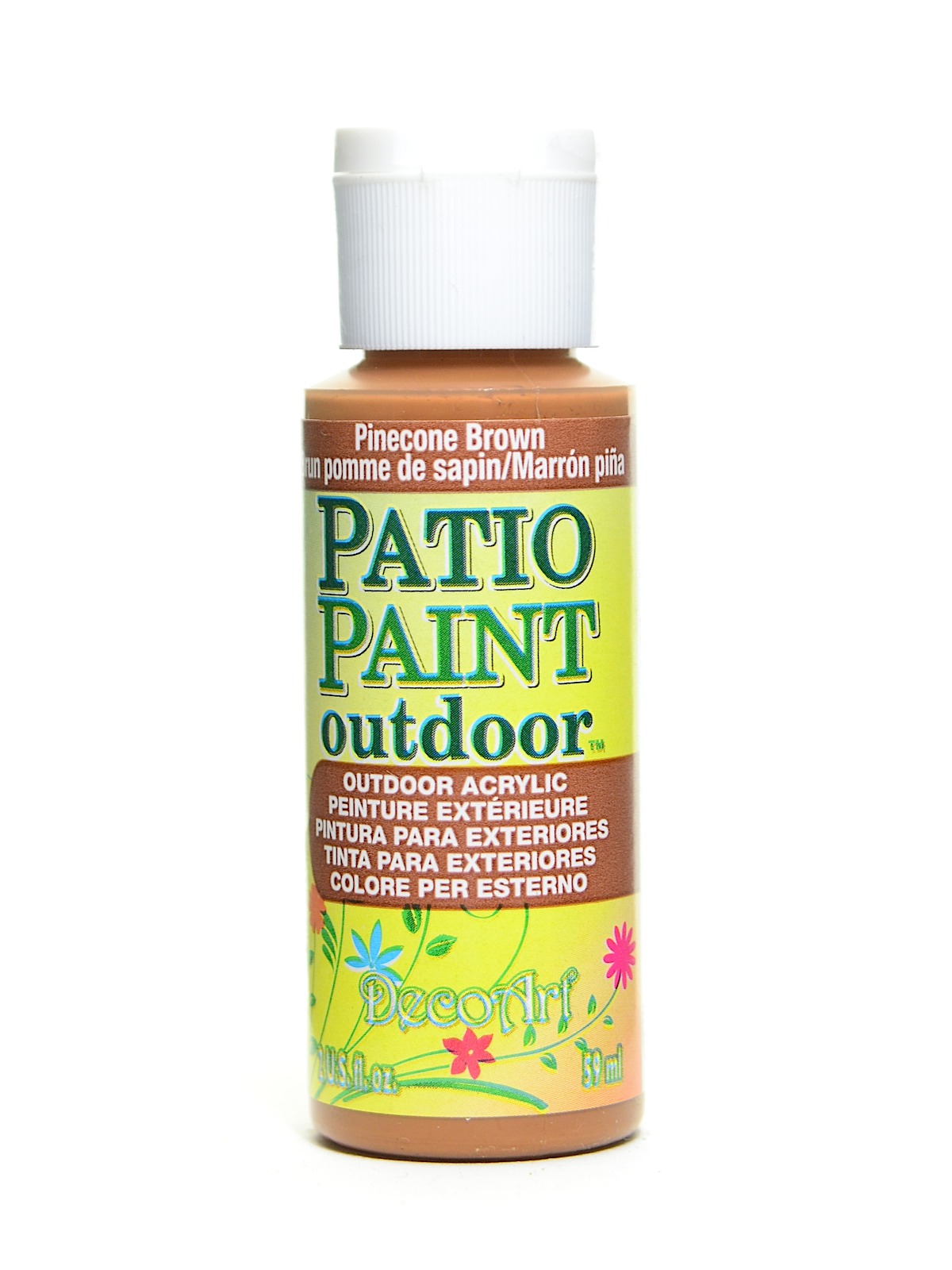 Patio Paint pinecone brown 2 oz.