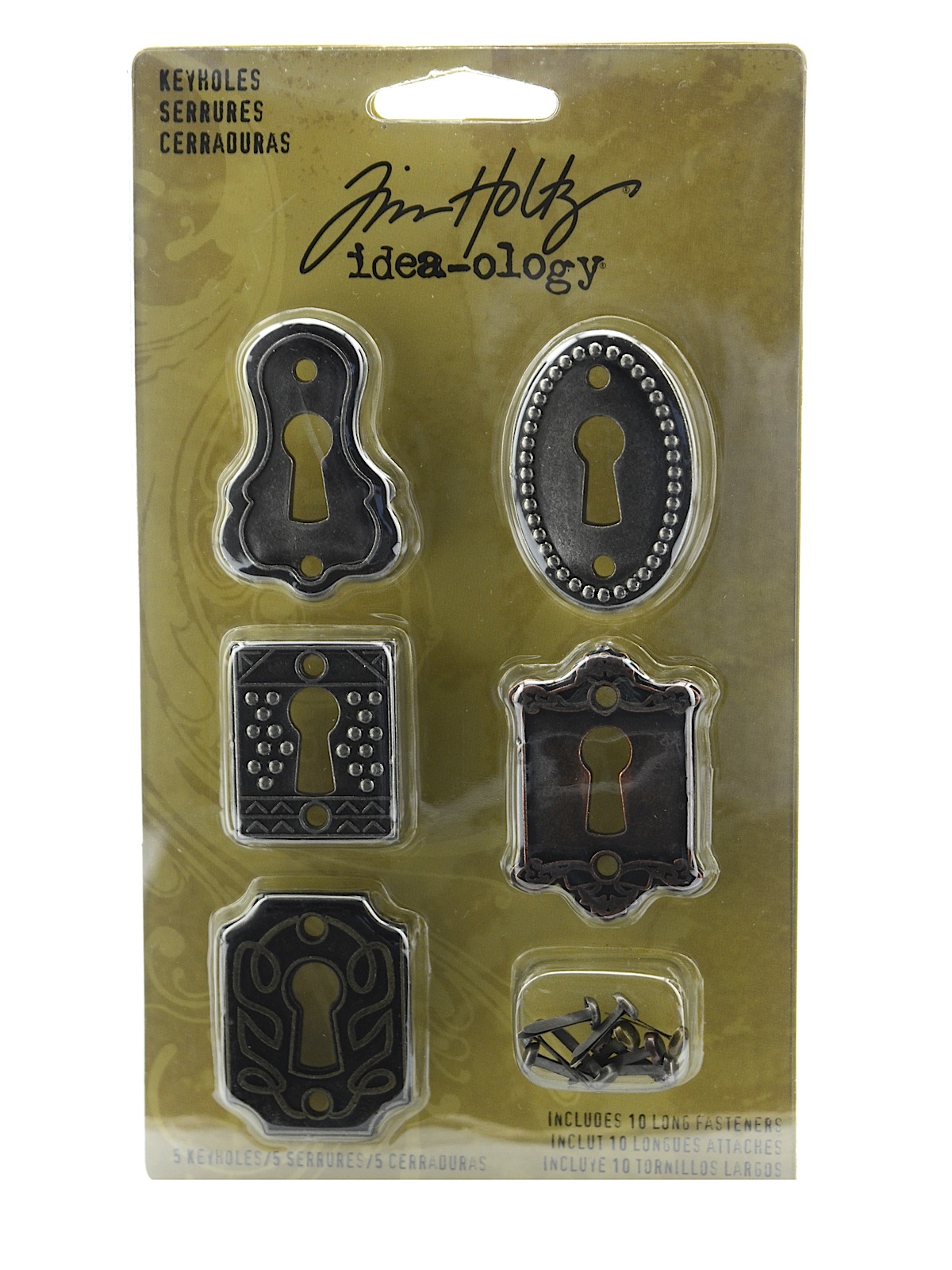 Idea-ology Findings Keyholes Pack Of 5