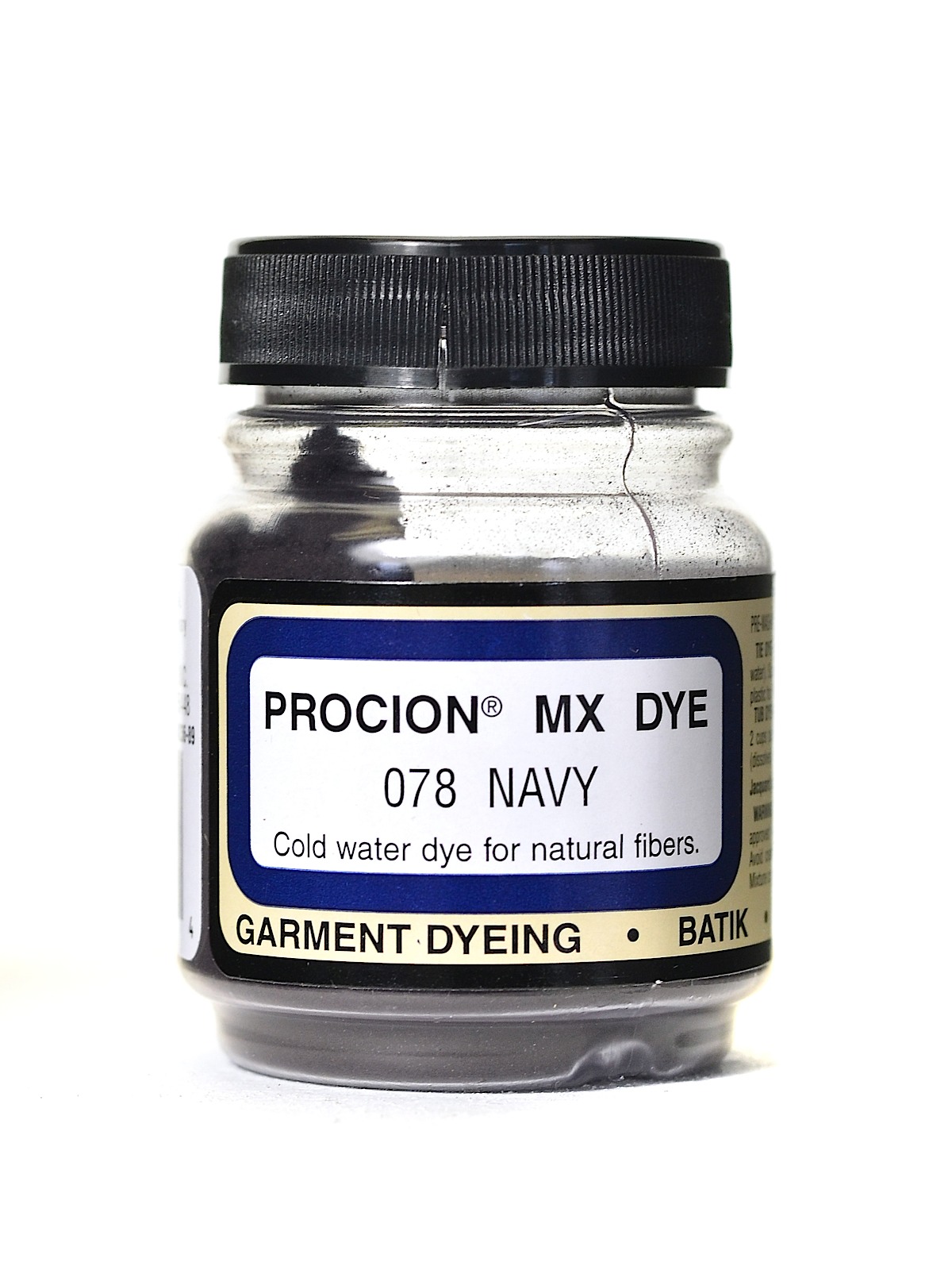 Procion MX Fiber Reactive Dye Navy 078 2 3 Oz.