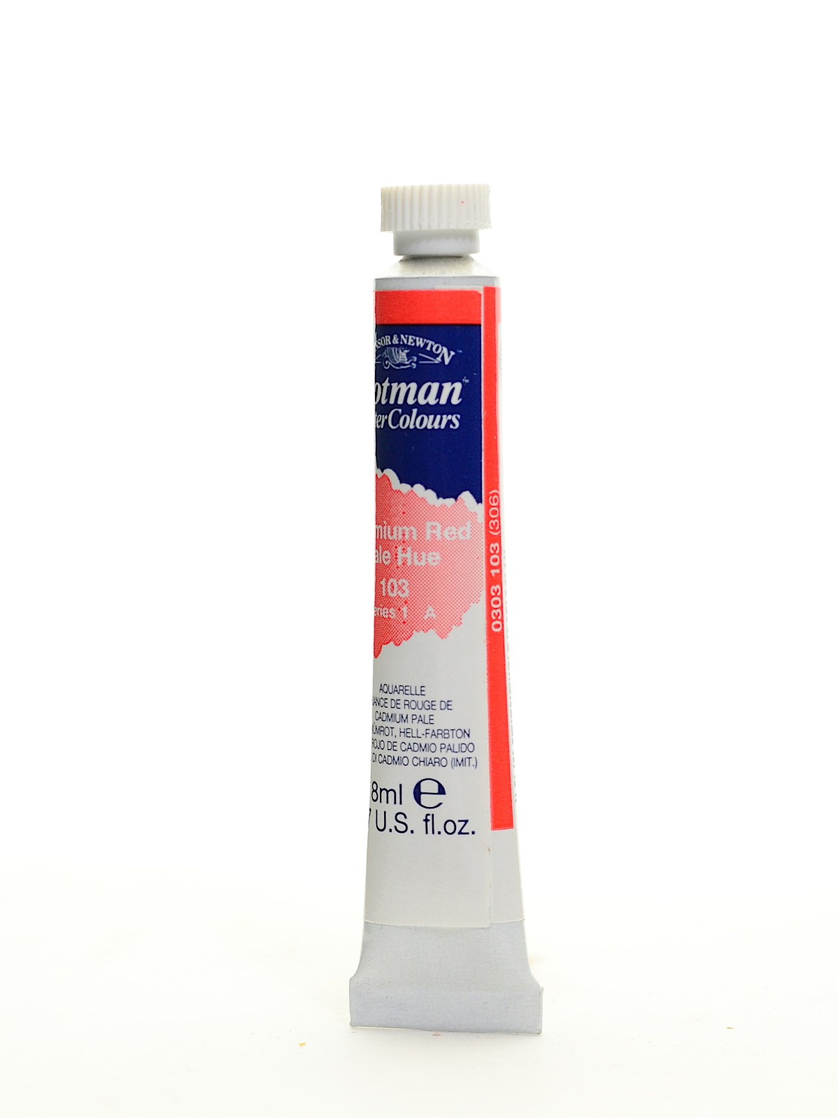 Cotman Water Colours cadmium red pale hue 103 8 ml