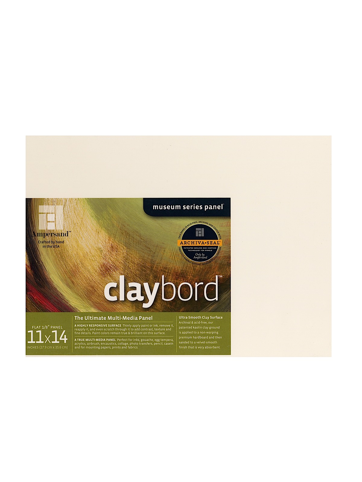 Claybord 11 in. x 14 in. each