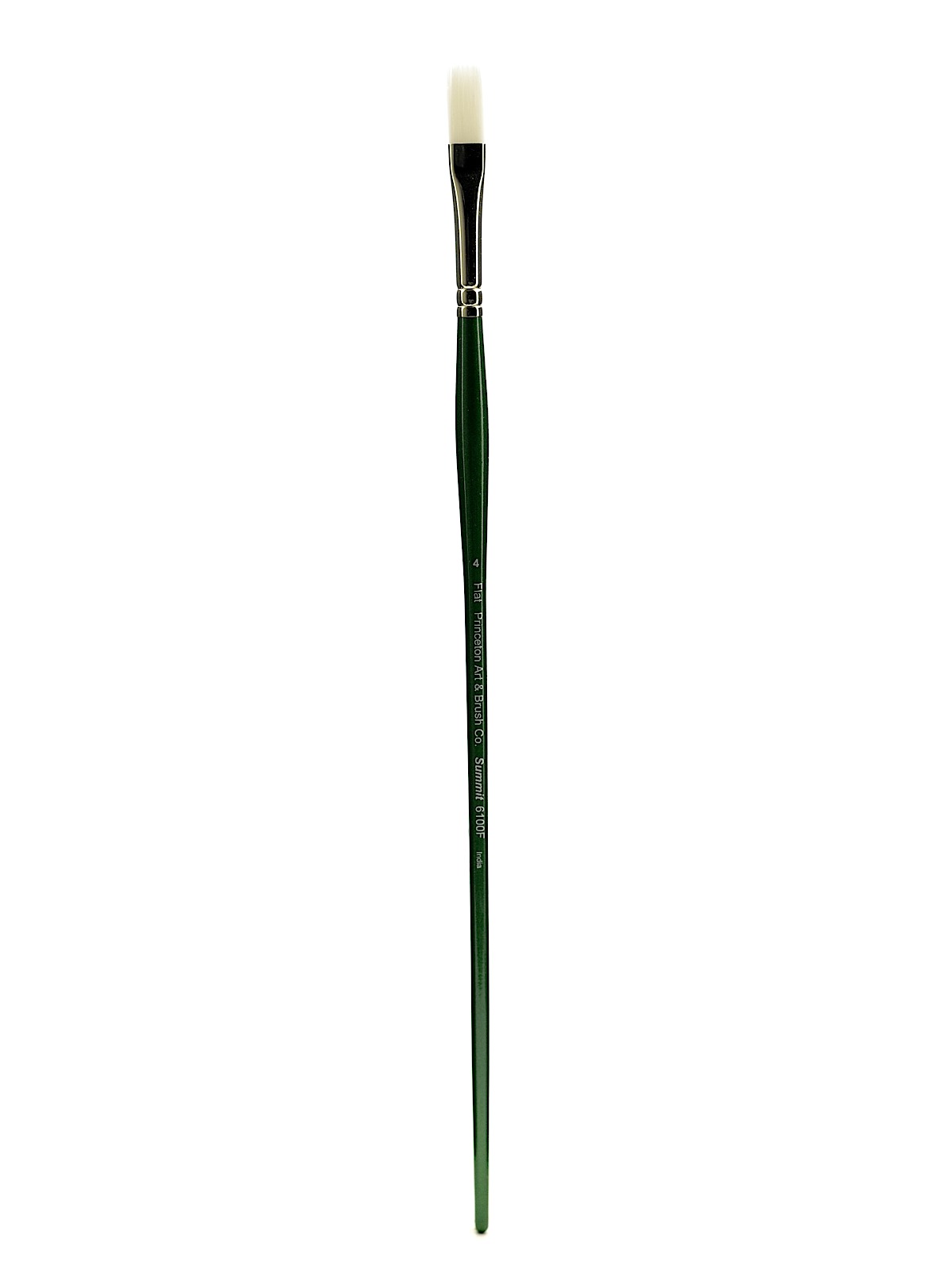 Series 6100 Summit White Synthetic Long Handle Brushes 4 flat