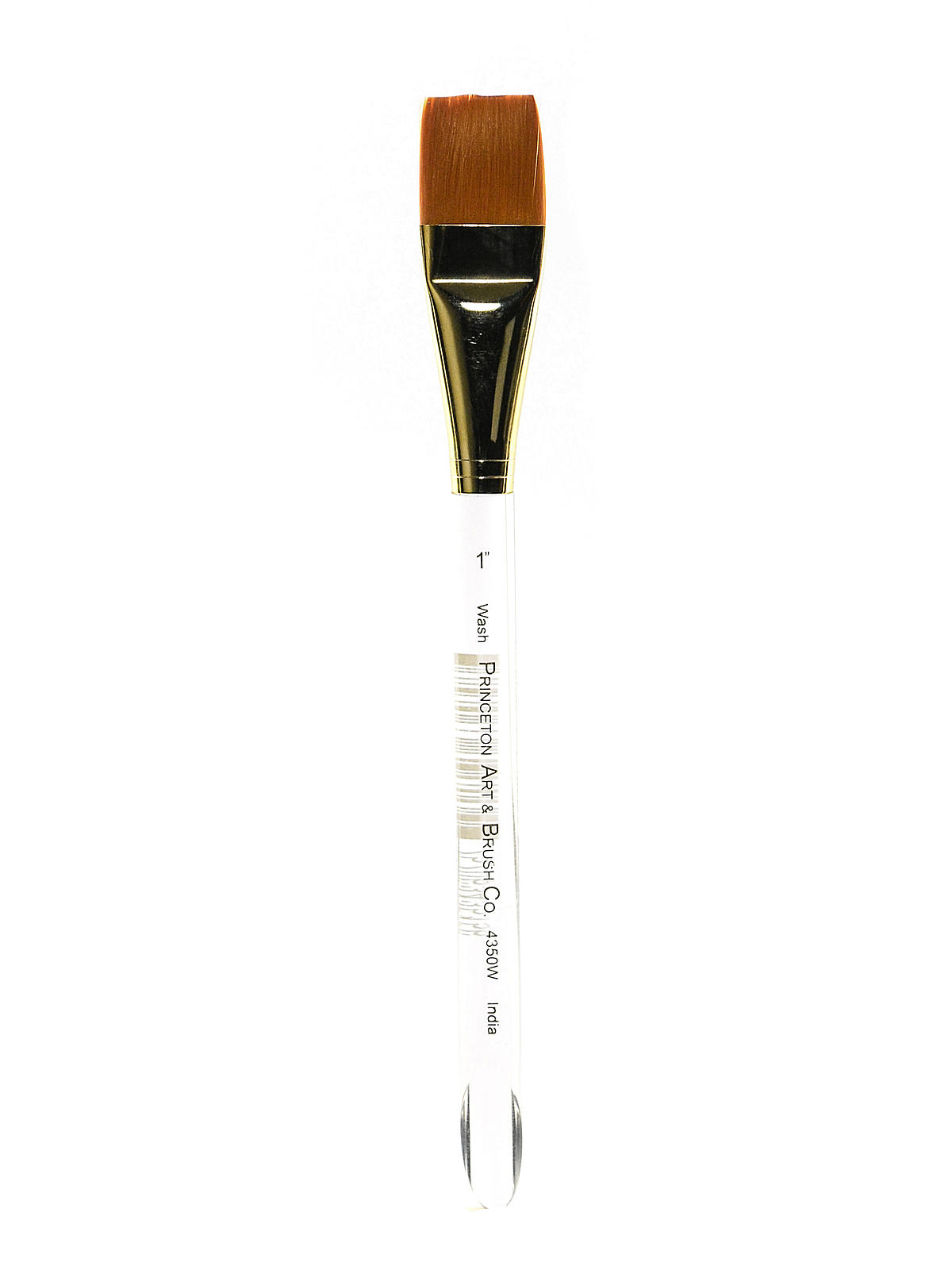 Series 4350 Lauren Better Synthetic Short Handle Brushes 1 In. Square Wash