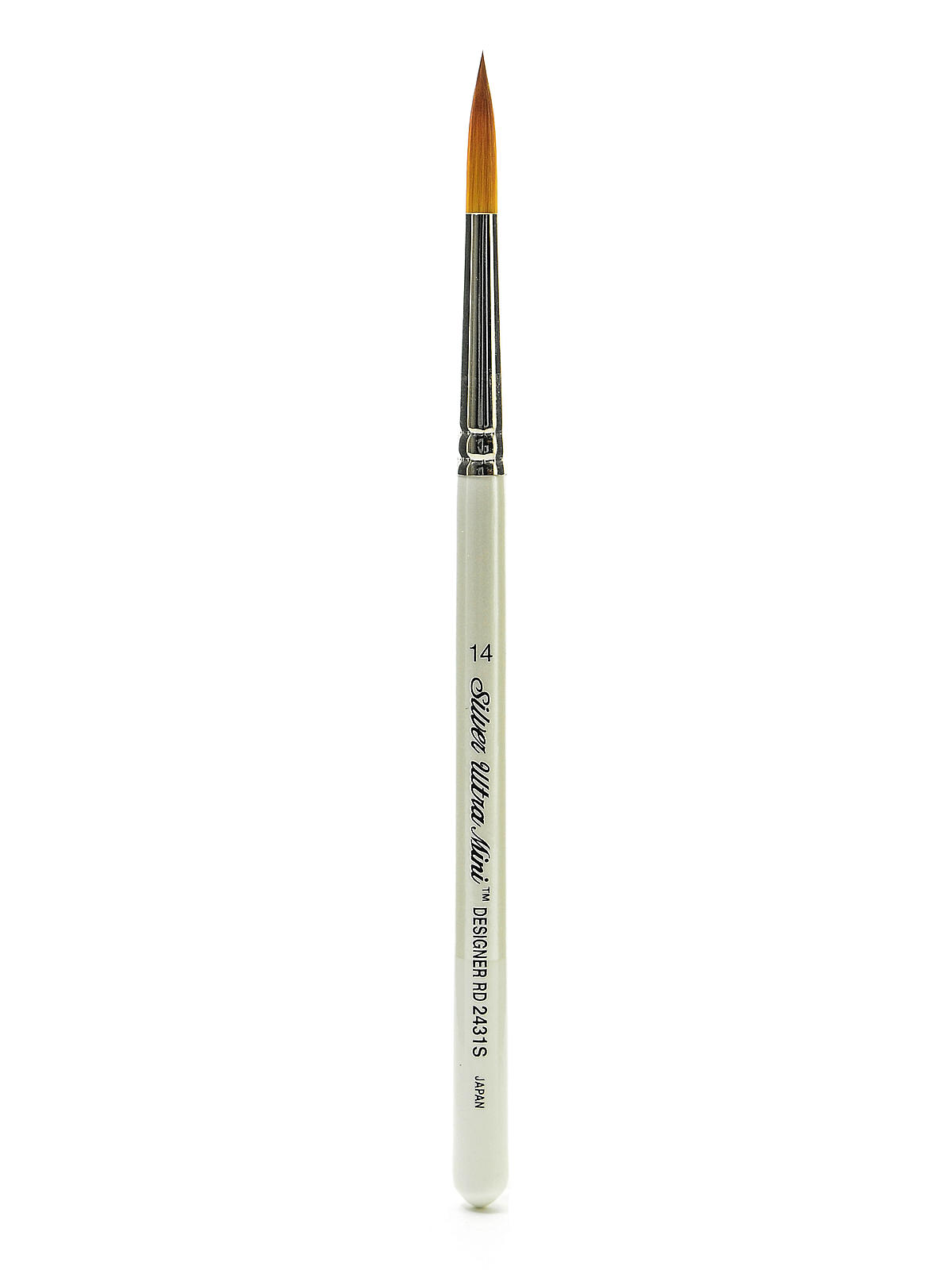 Ultra Mini Series Golden Taklon Brushes 14 designer round
