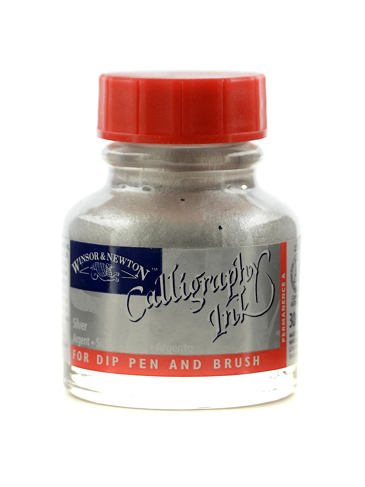 Calligraphy Ink silver 1 oz.