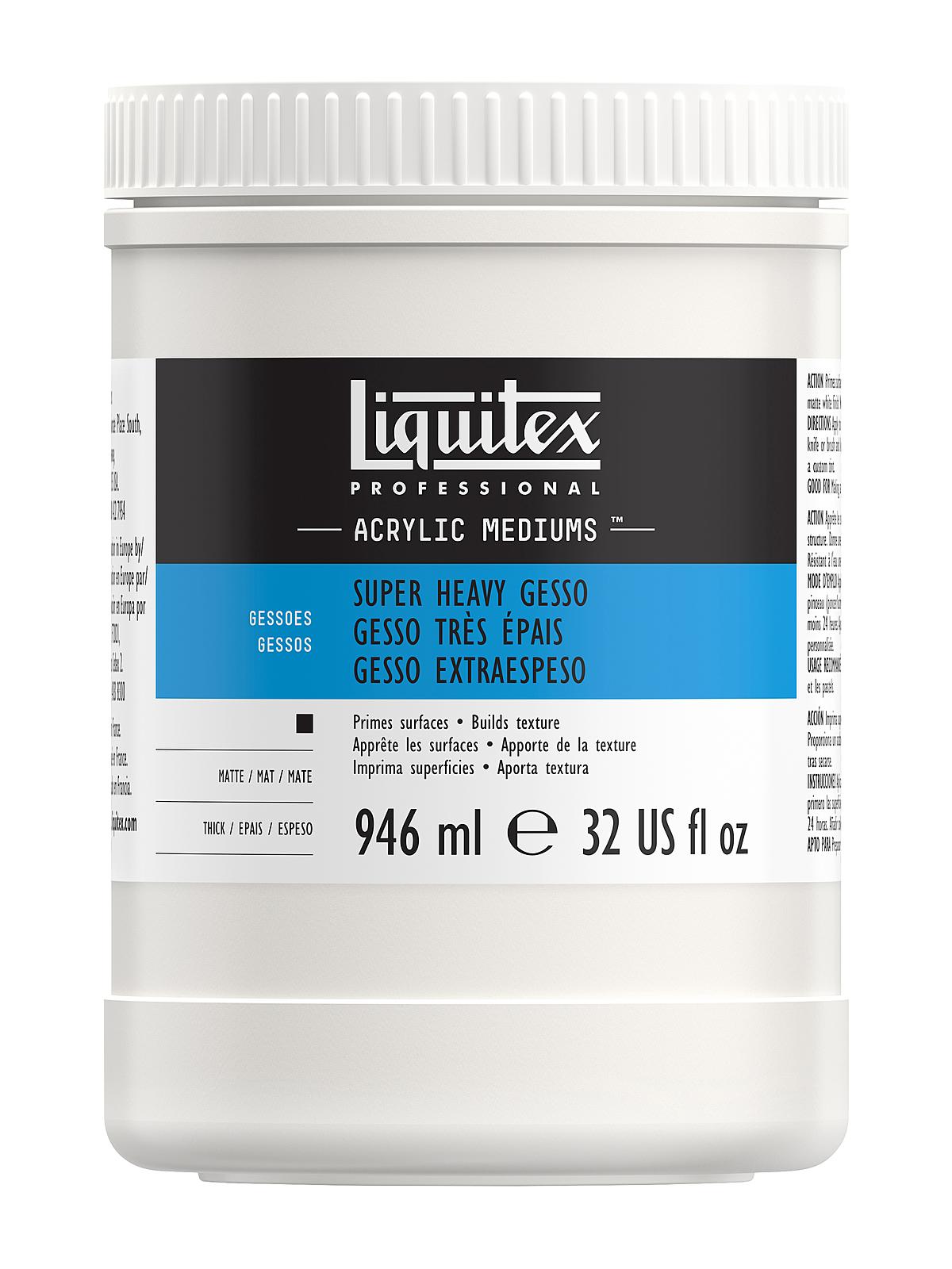Super Heavy Gesso 32 oz.