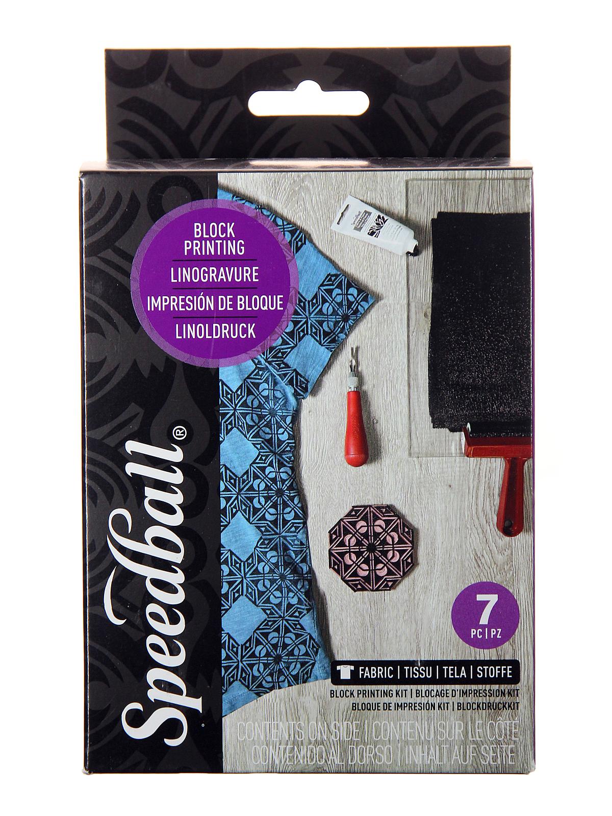 Fabric Block Printing Starter Kit each