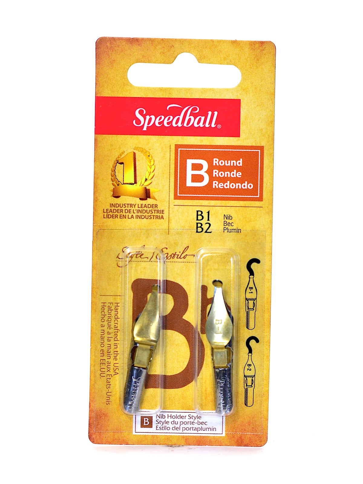 Round Pen Nibs B-1, B-2 pack of 2