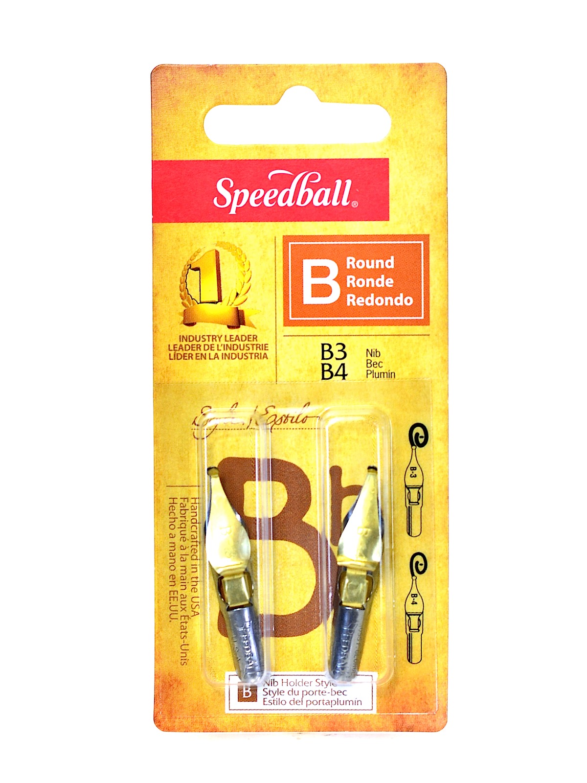 Round Pen Nibs B-3, B-4 pack of 2