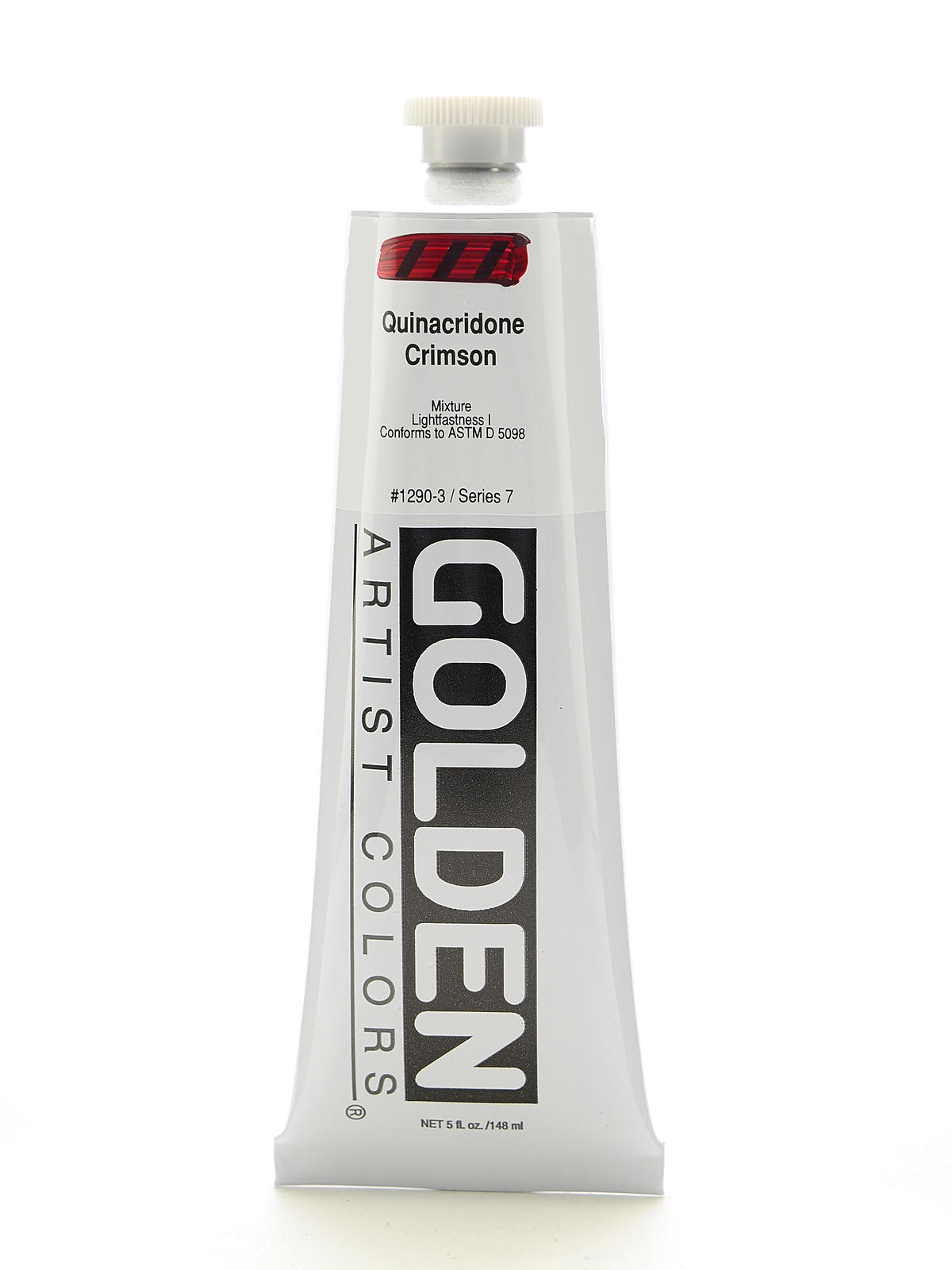 Heavy Body Acrylics quinacridone crimson 5 oz.