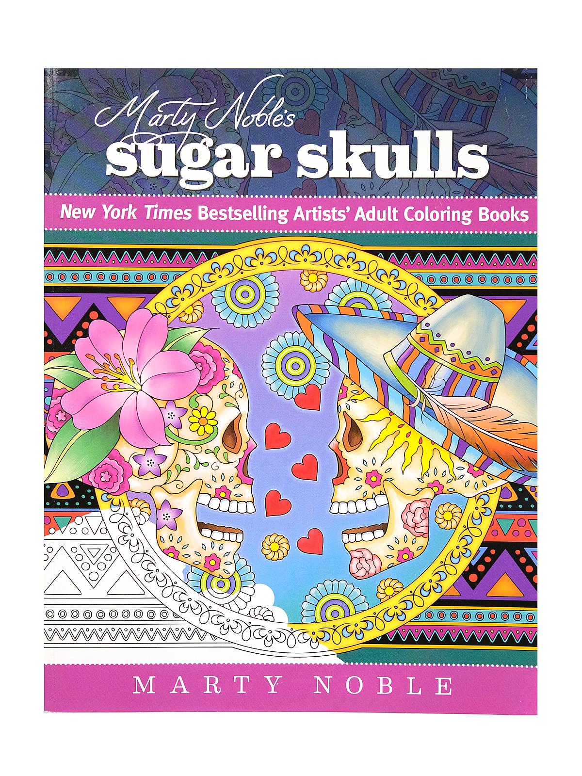 Coloring Books Sugar Skulls: Coloring For Everyone