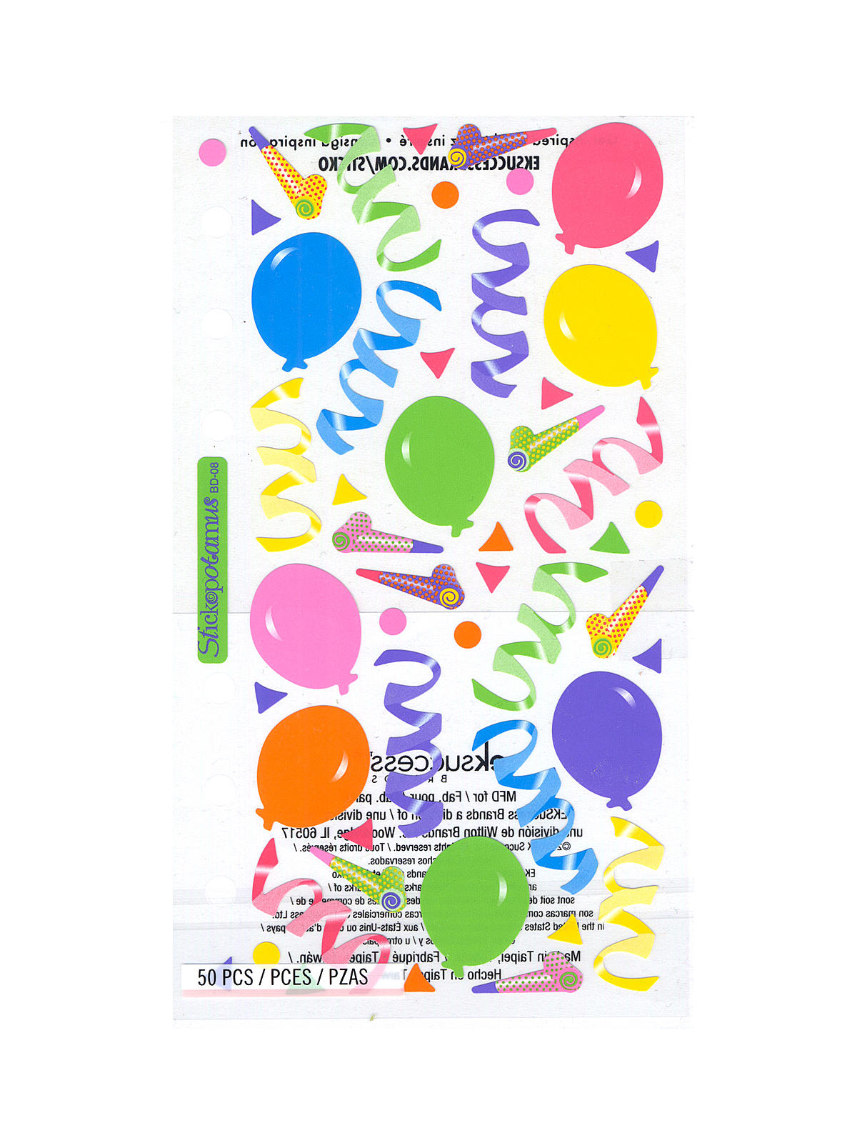 Classic Stickers party favors 50 pieces