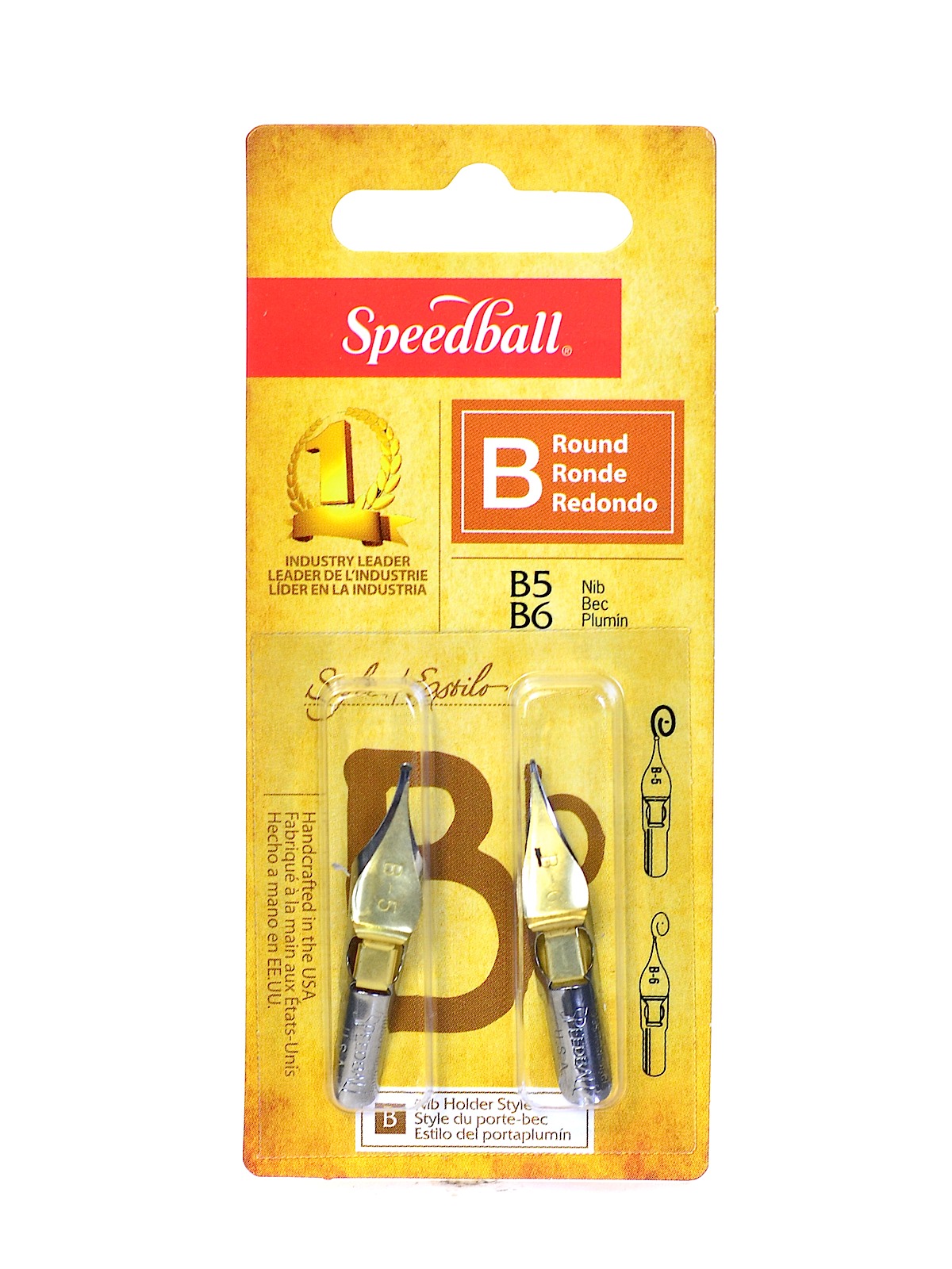 Round Pen Nibs B-5, B-6 pack of 2