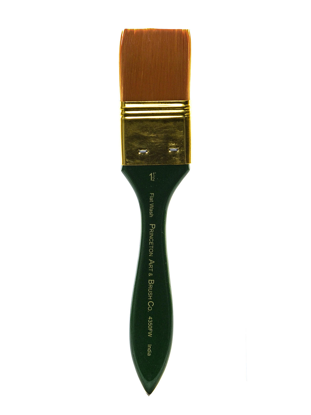 Series 4350 Lauren Short Handle Brushes 1 1 2 in. flat wash