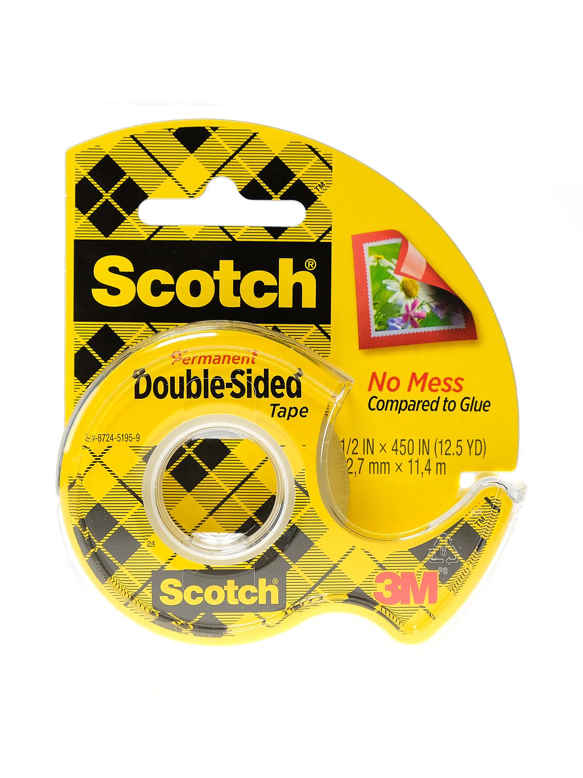 Double-Sided Adhesive Tape 1 2 in. x 400 in. roll 137