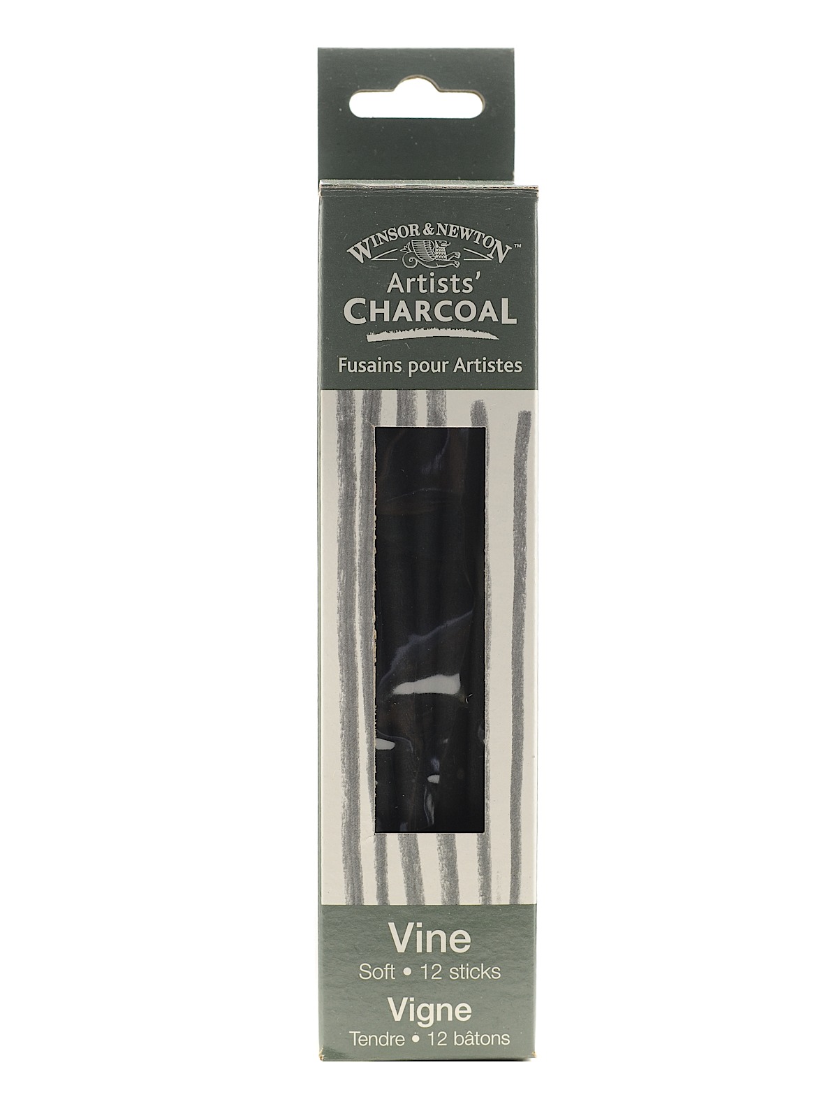 Artists' Charcoal vine soft box of 12