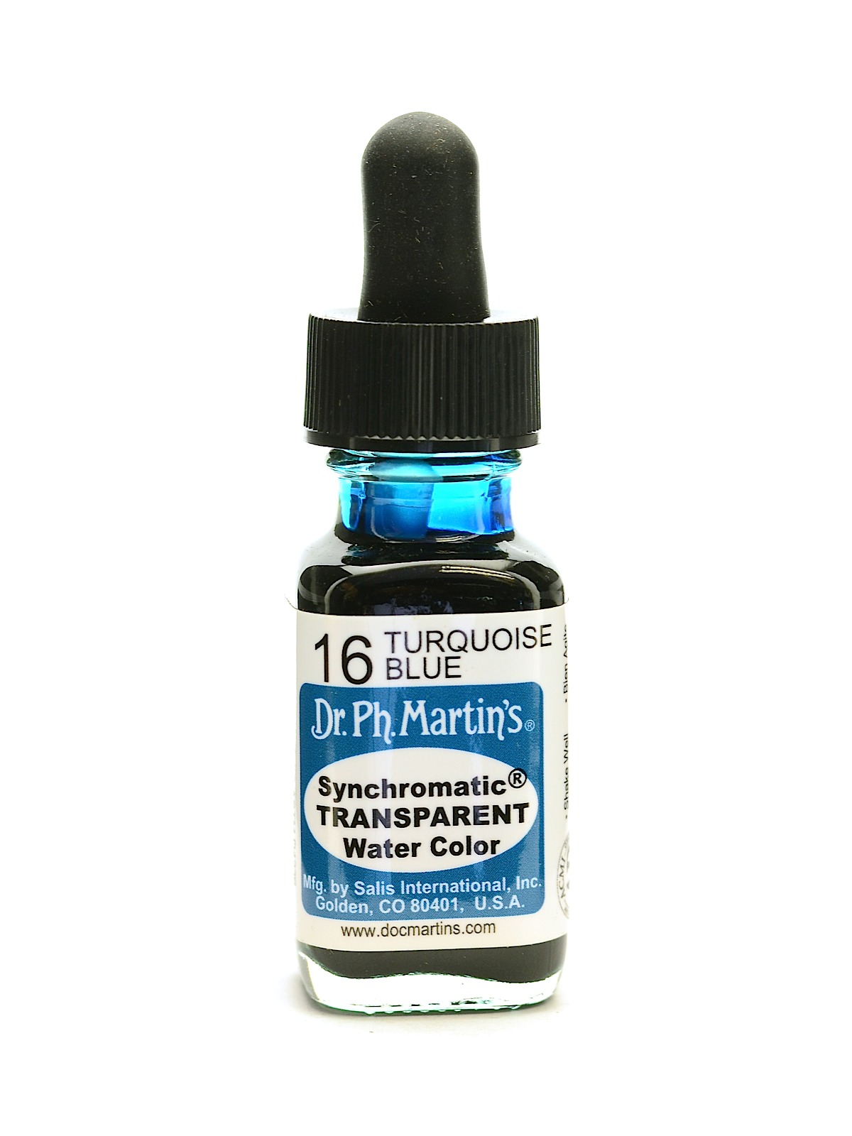 Synchromatic Transparent Watercolors 1 2 oz. turquoise blue