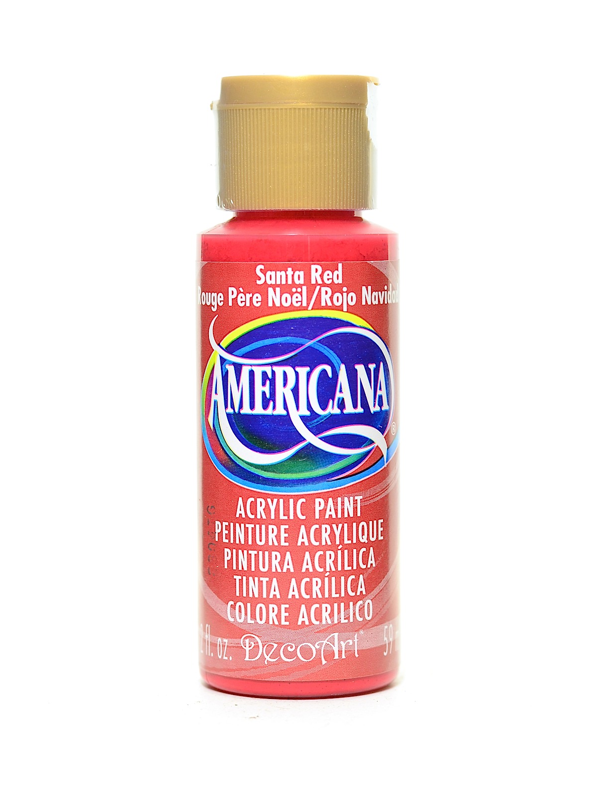 Americana Acrylic Paints Santa red 2 oz.