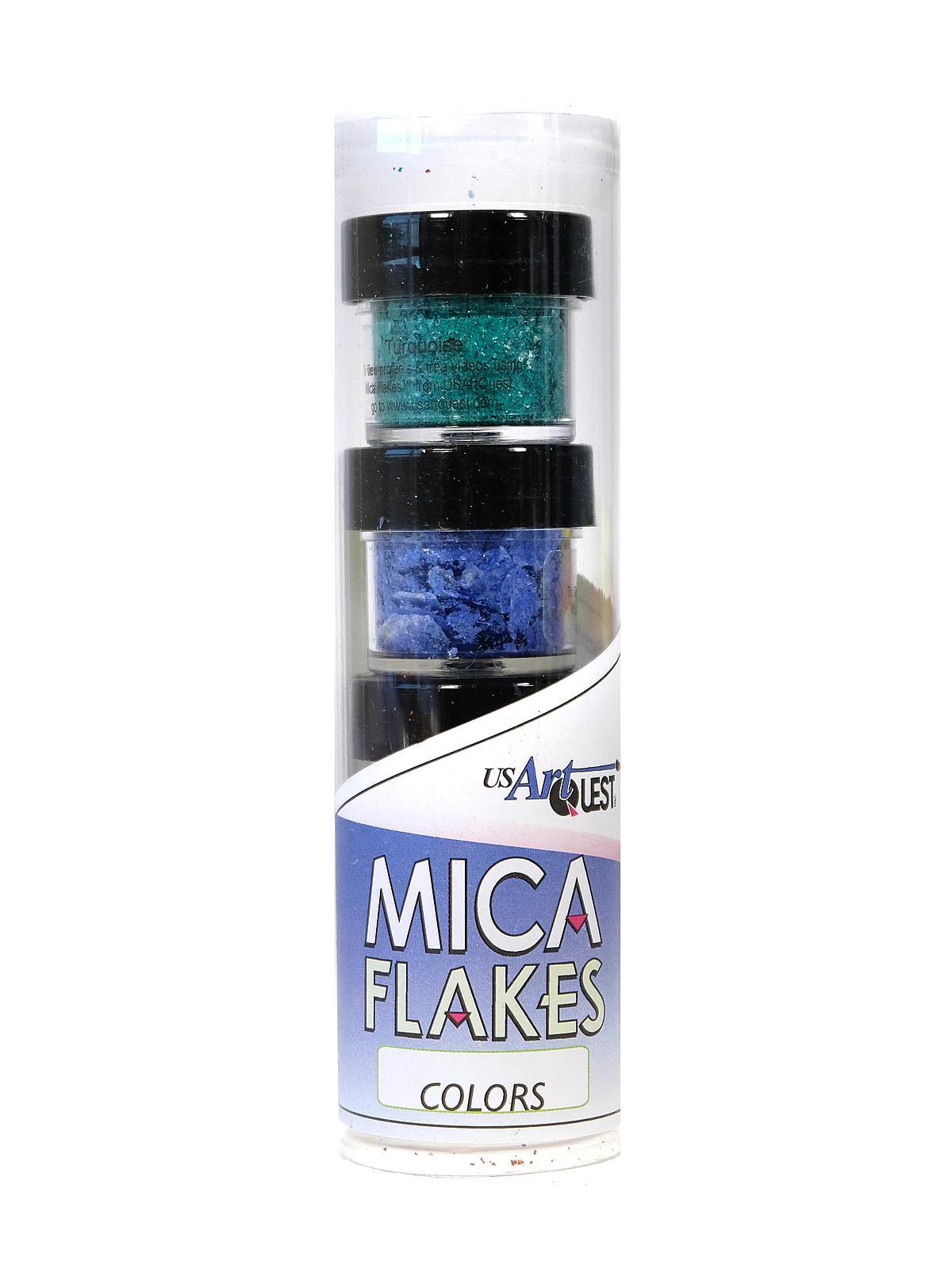 Mica Flakes Colors Pack Of 4