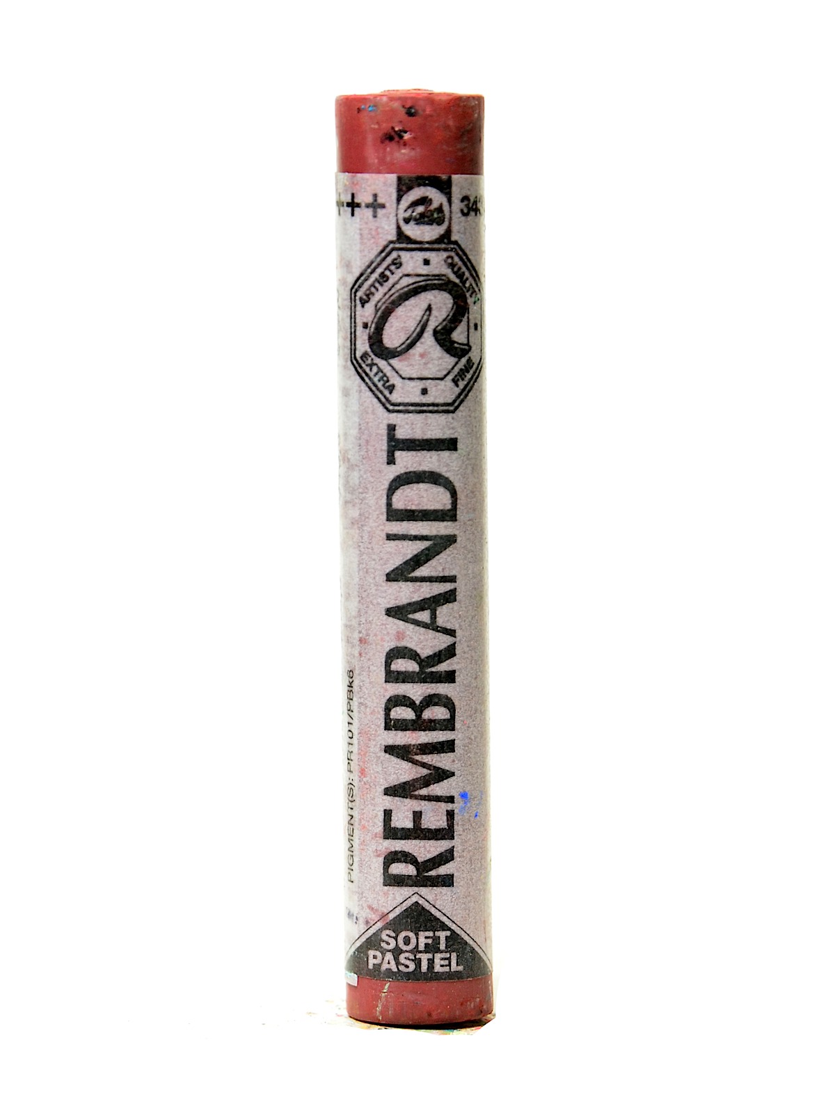 Soft Round Pastels caput mortuum red 343.3 each