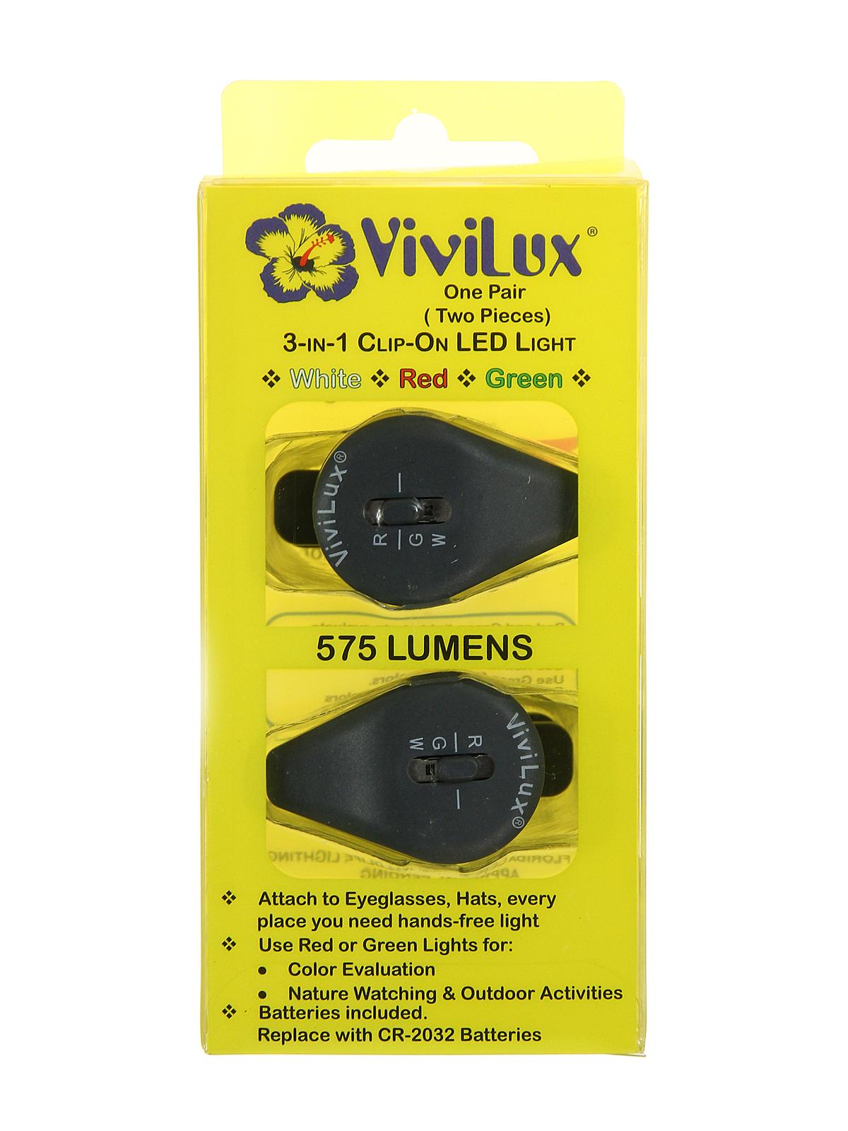 3-in-1 Clip on LED Lights each