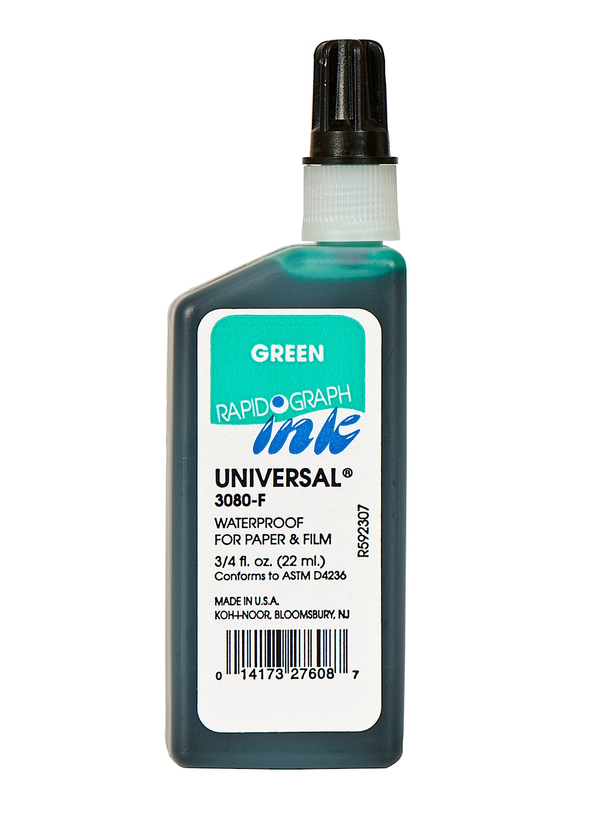 Technical Inks Universal Drawing Ink Green 3 4 Oz.