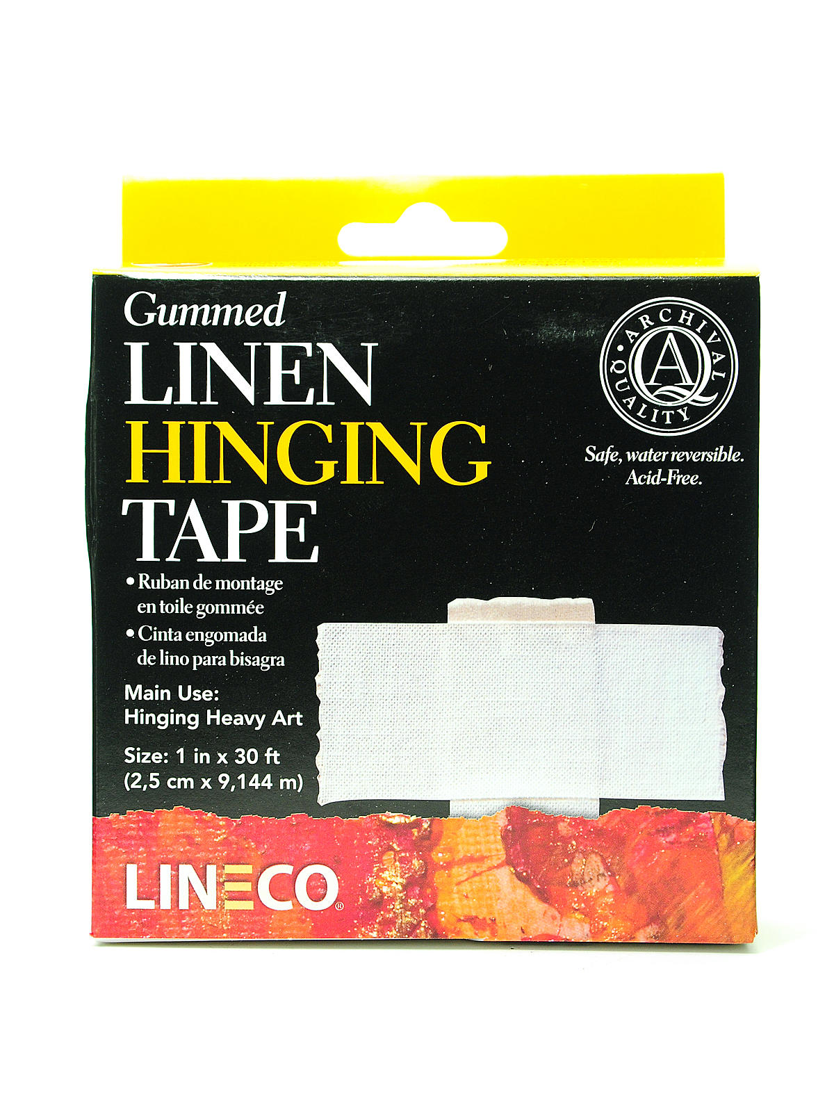 Gummed Linen Tape 1 In. X 30 Ft.