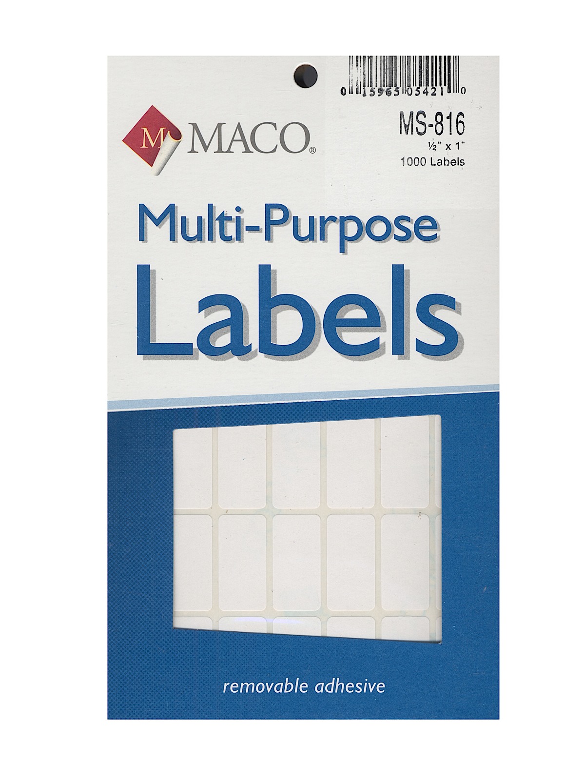 Multi-Purpose Handwrite Labels Rectangular 1 2 In. X 1 In. Pack Of 1000
