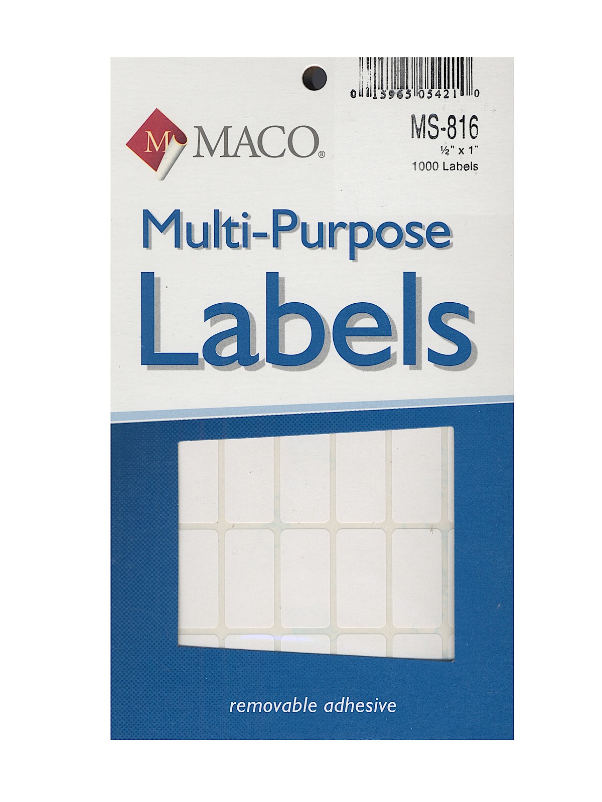 Multi-Purpose Handwrite Labels rectangular 1 2 in. x 1 in. pack of 1000