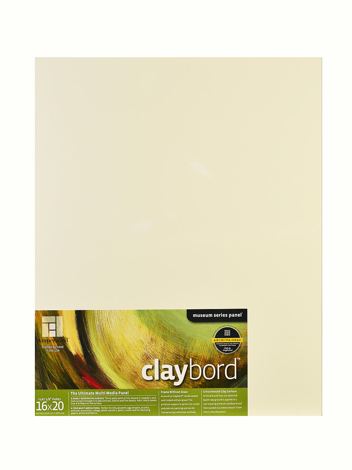 Claybord 16 in. x 20 in. each