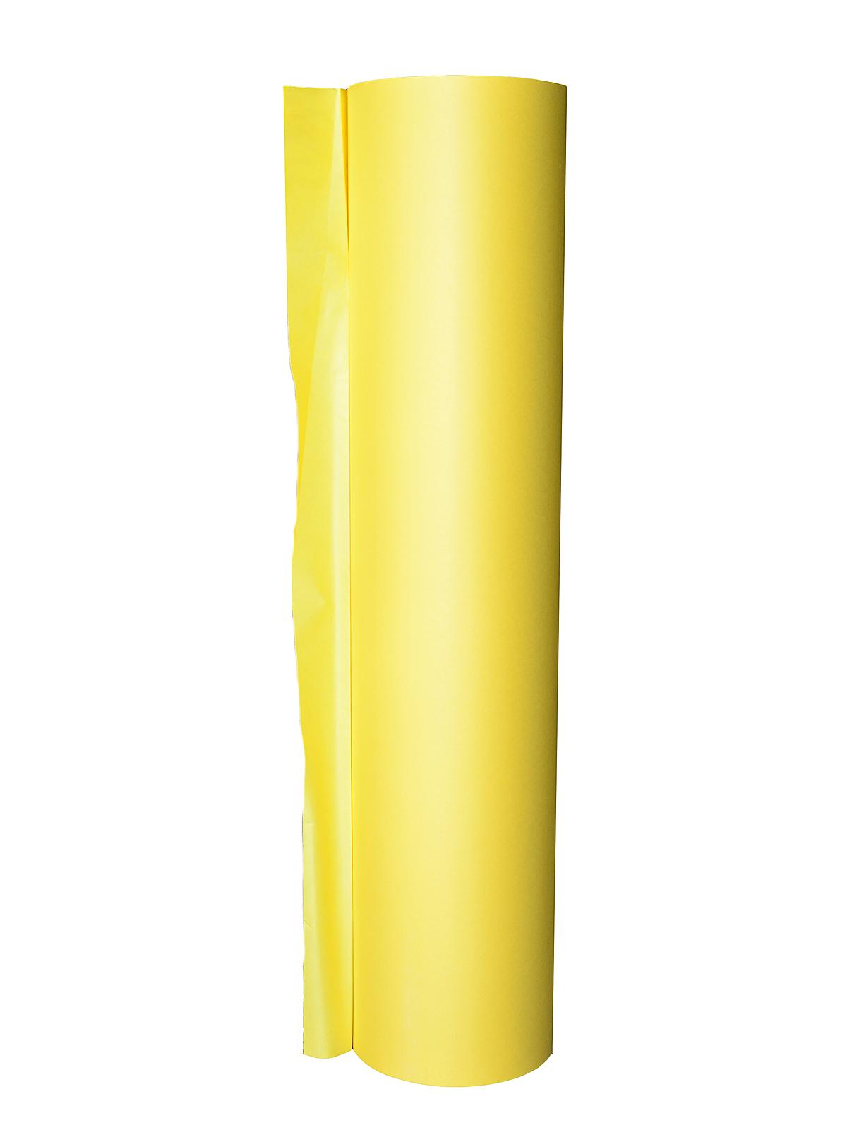 Spectra ArtKraft Heavyweight Duo-Finish Paper canary 36 in. x 1000 ft. roll