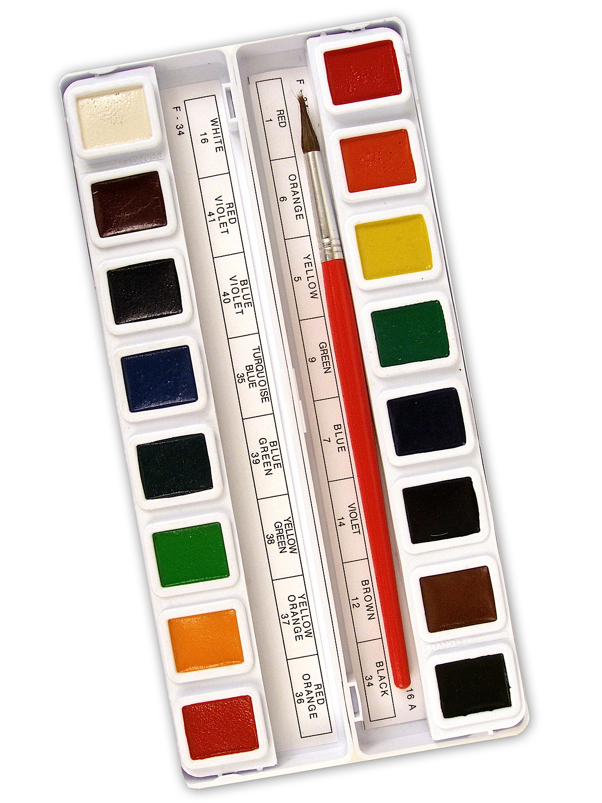 Watercolor Sets square standard set of 16