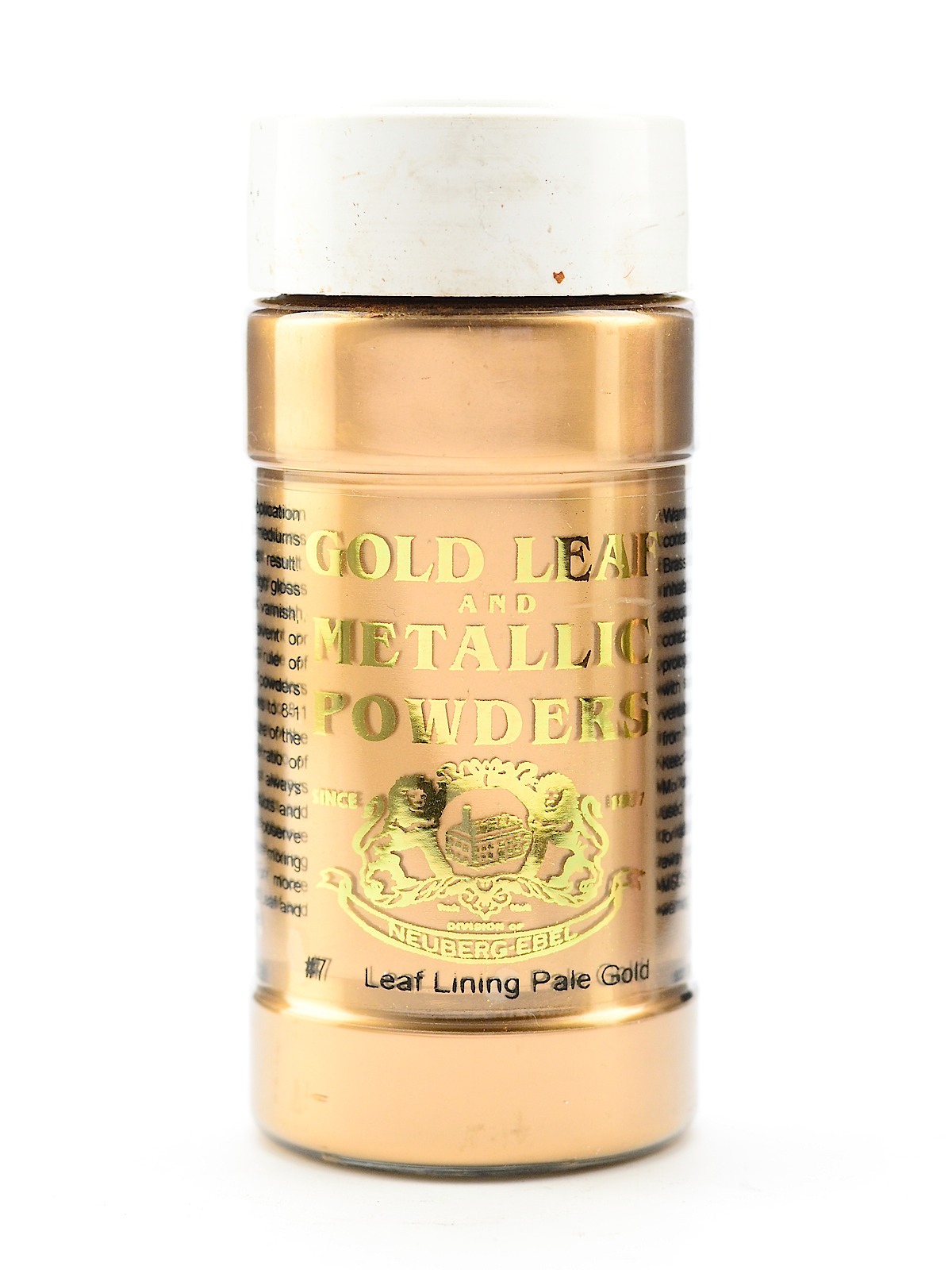 Metallic And Mica Powders Leaf Lining Pale Gold 2 Oz.