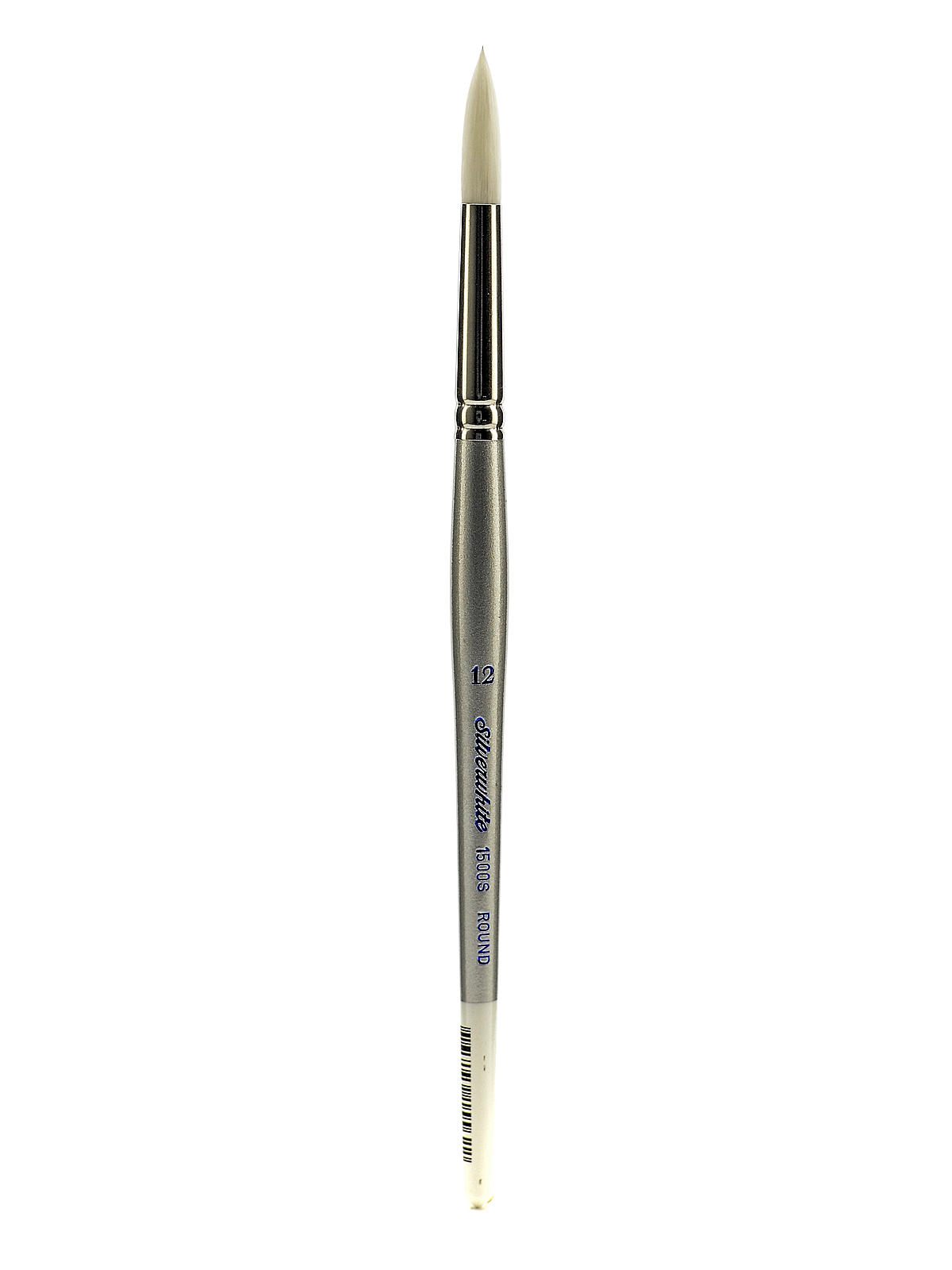 Silverwhite Series Synthetic Brushes Short Handle 12 round