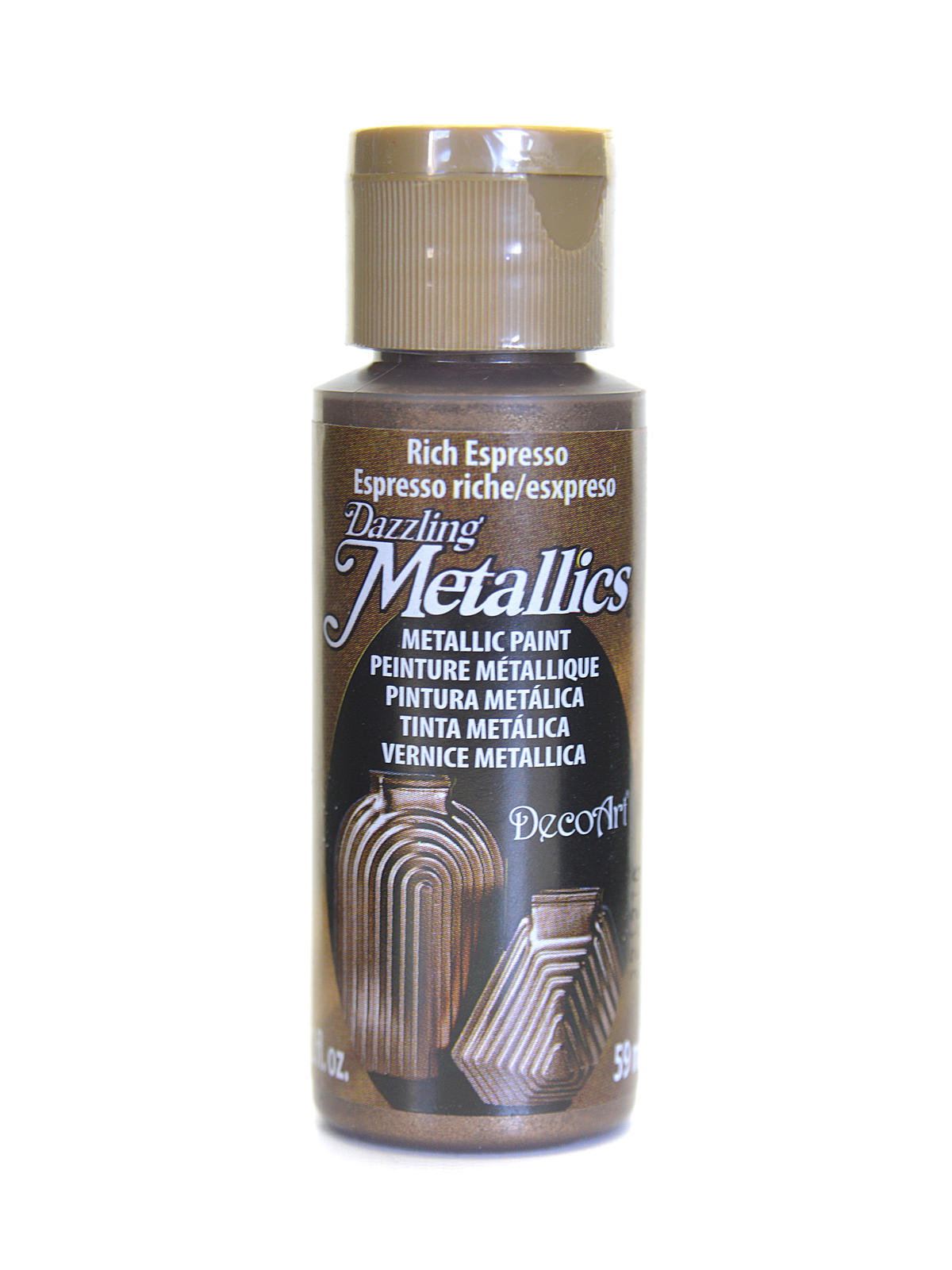 Dazzling Metallics rich espresso