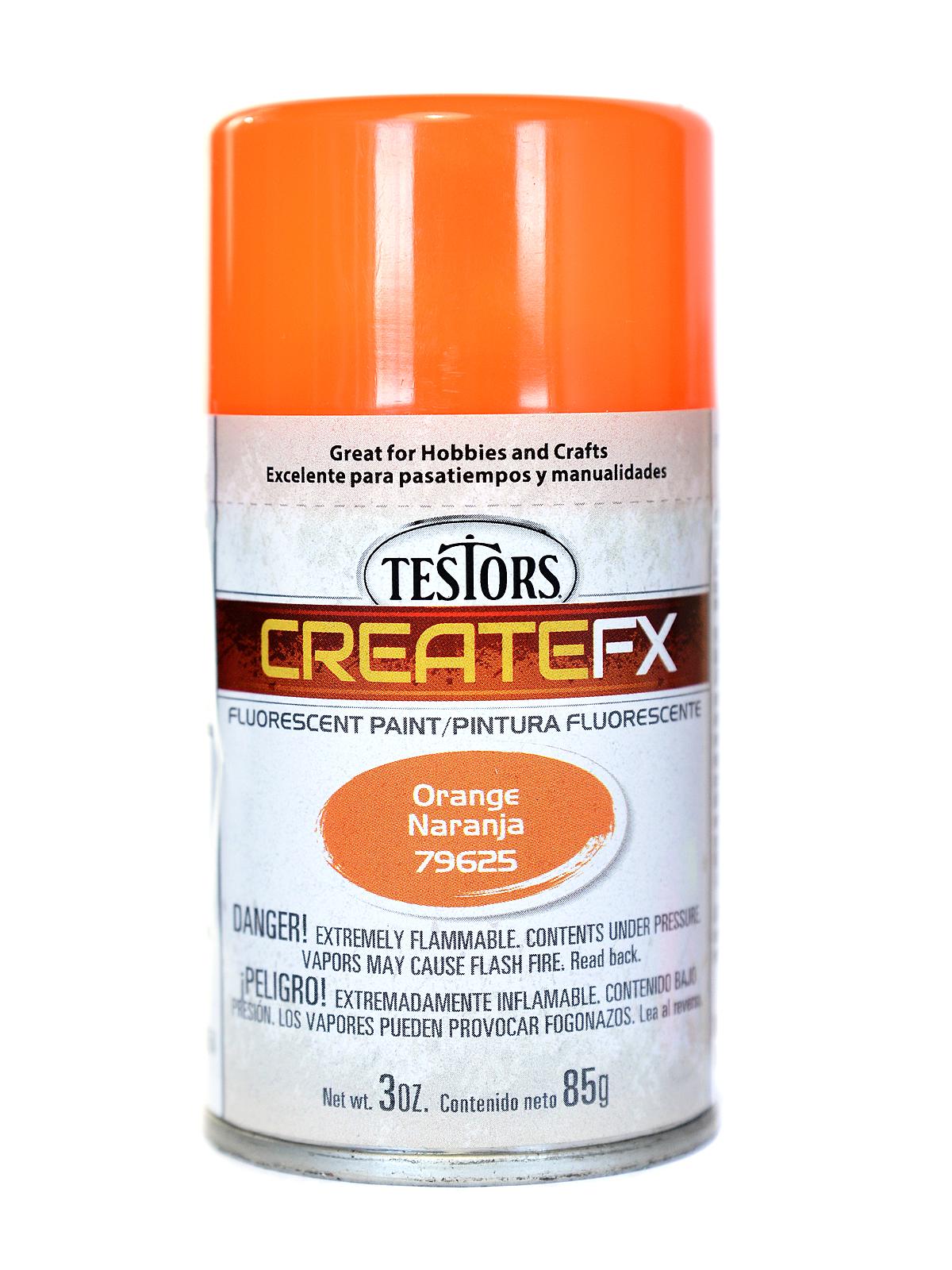 CreateFX Specialty Sprays 3 oz. fluorescent orange