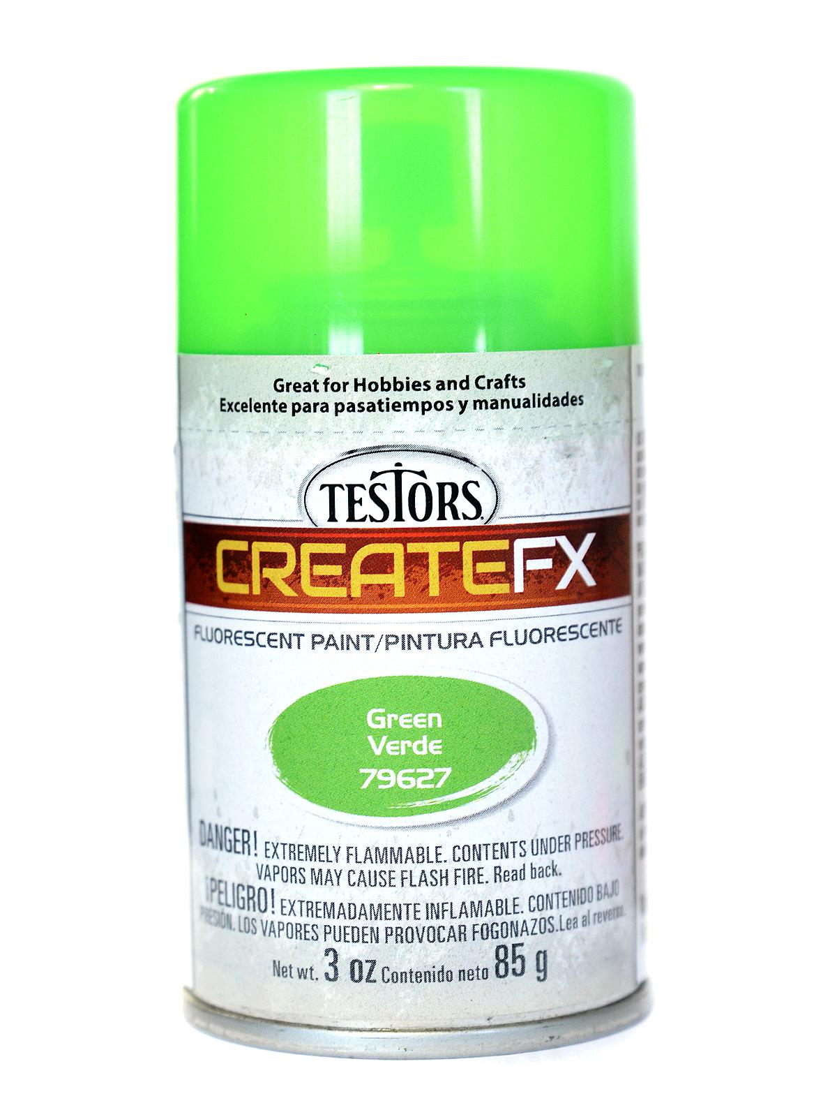 Createfx Specialty Sprays 3 Oz. Fluorescent Green
