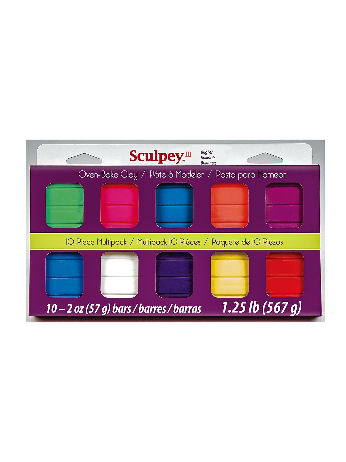 10-Piece  III Multipacks brights