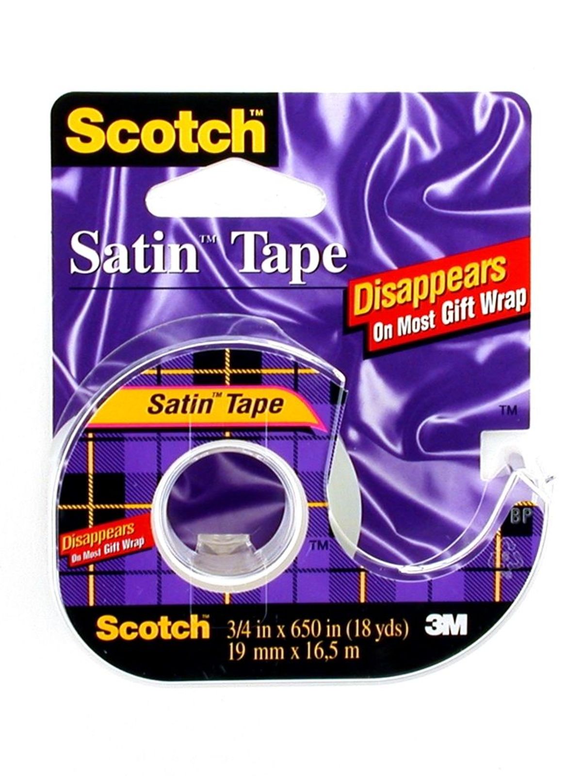 Satin Tape 3 4 in. x 18 yd. 15