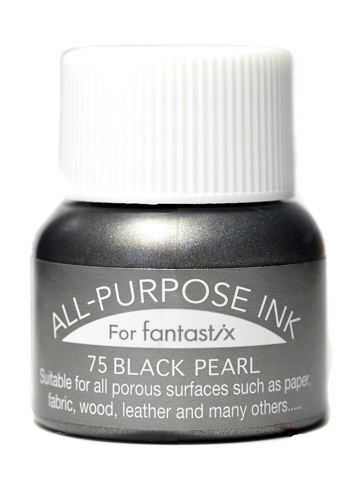 All Purpose Ink 0.5 oz. bottle black pearls