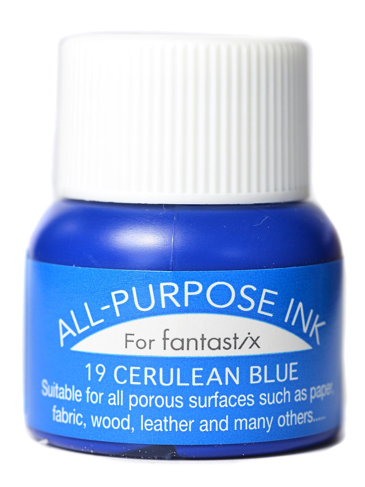All Purpose Ink 0.5 Oz. Bottle Cerulean Blue